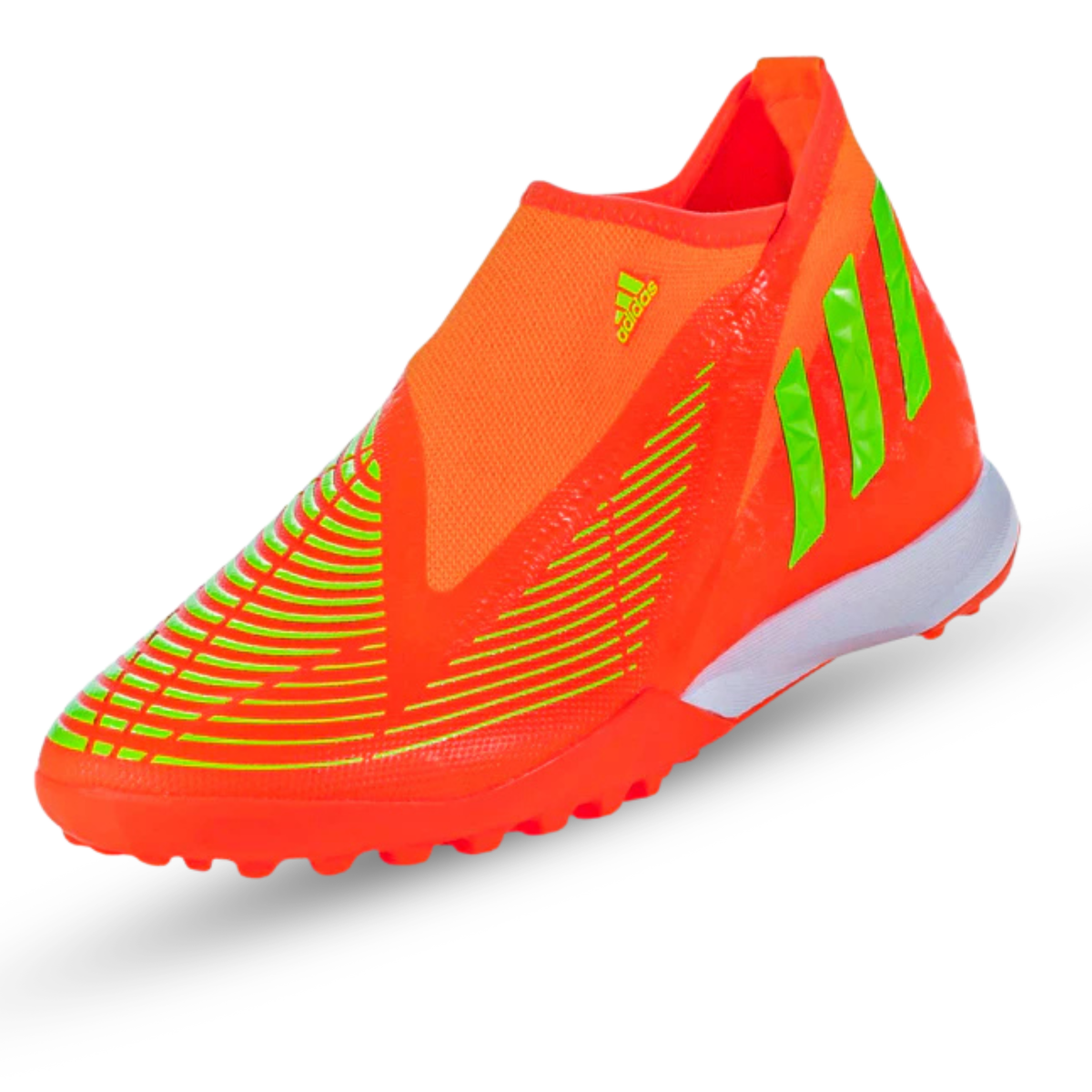 adidas Predator Edge.3 LL Turf Soccer Shoes (Solar Red/Solar Green)
