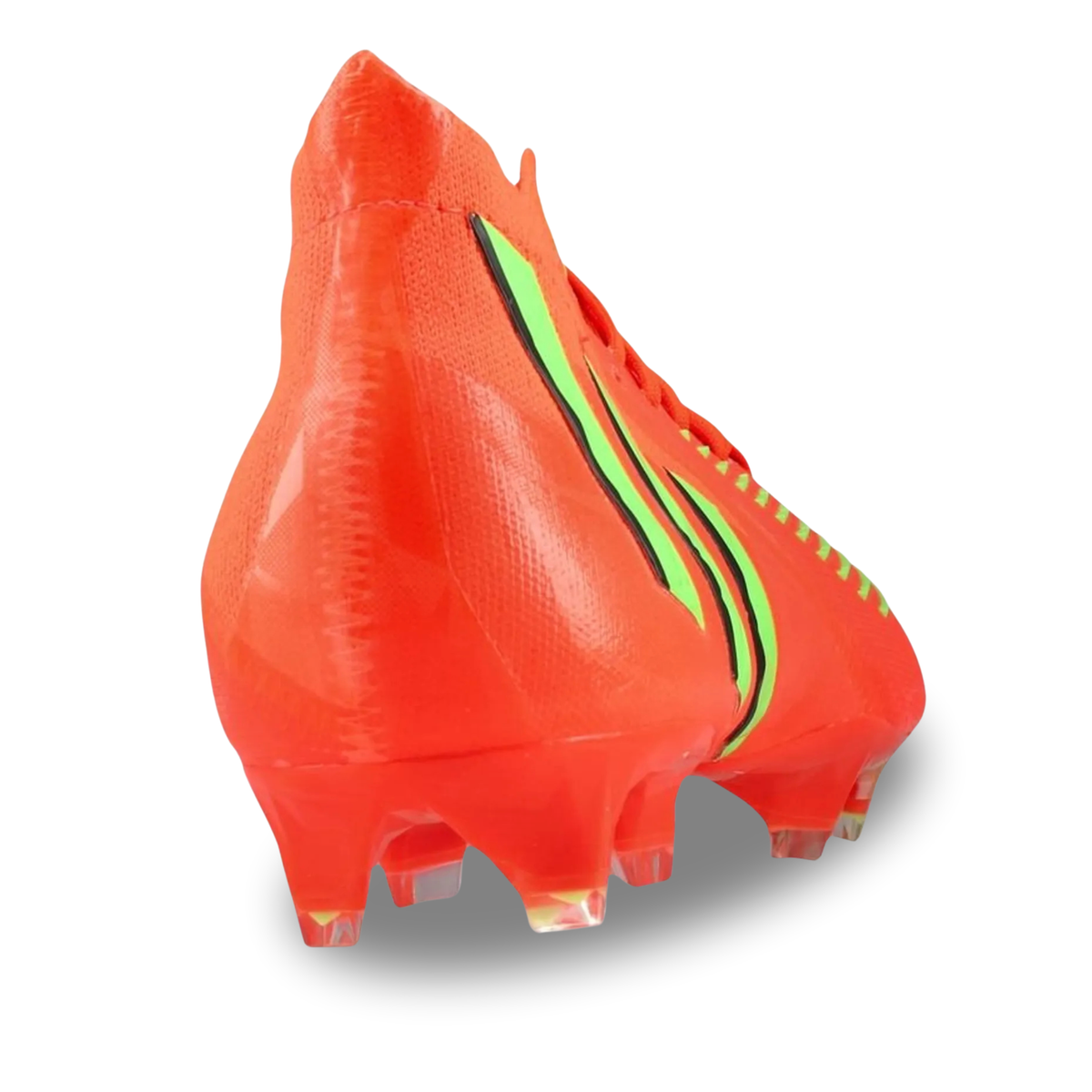 adidas Predator Edge.1 Firm Ground Soccer Cleats (Solar Red/Team Solar Green)