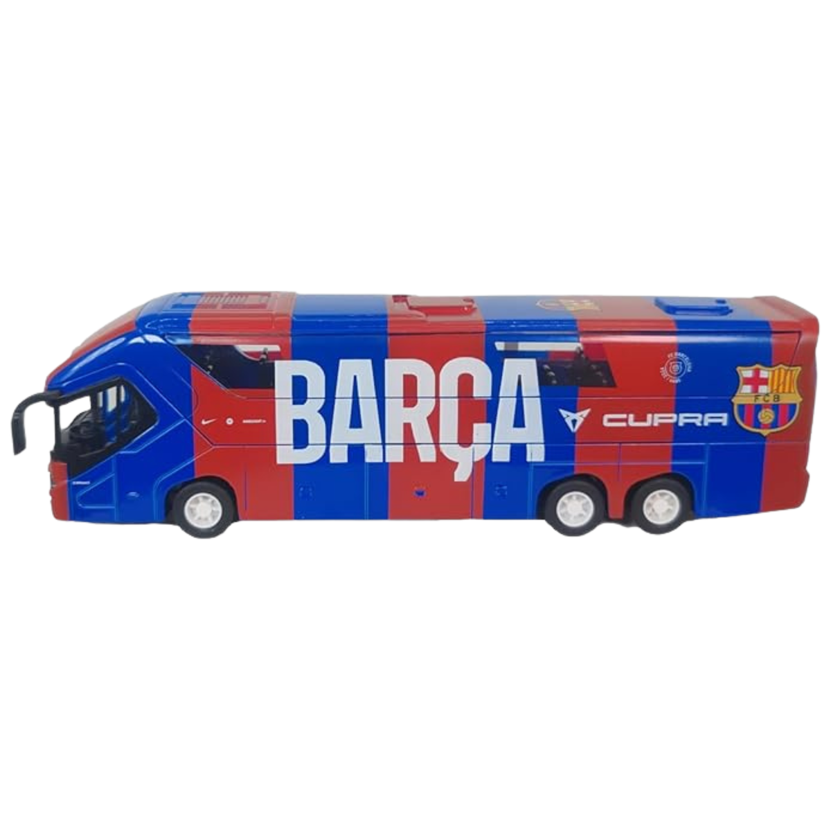 Banbo Toys FC Barcelona Team Bus (Red/Blue)