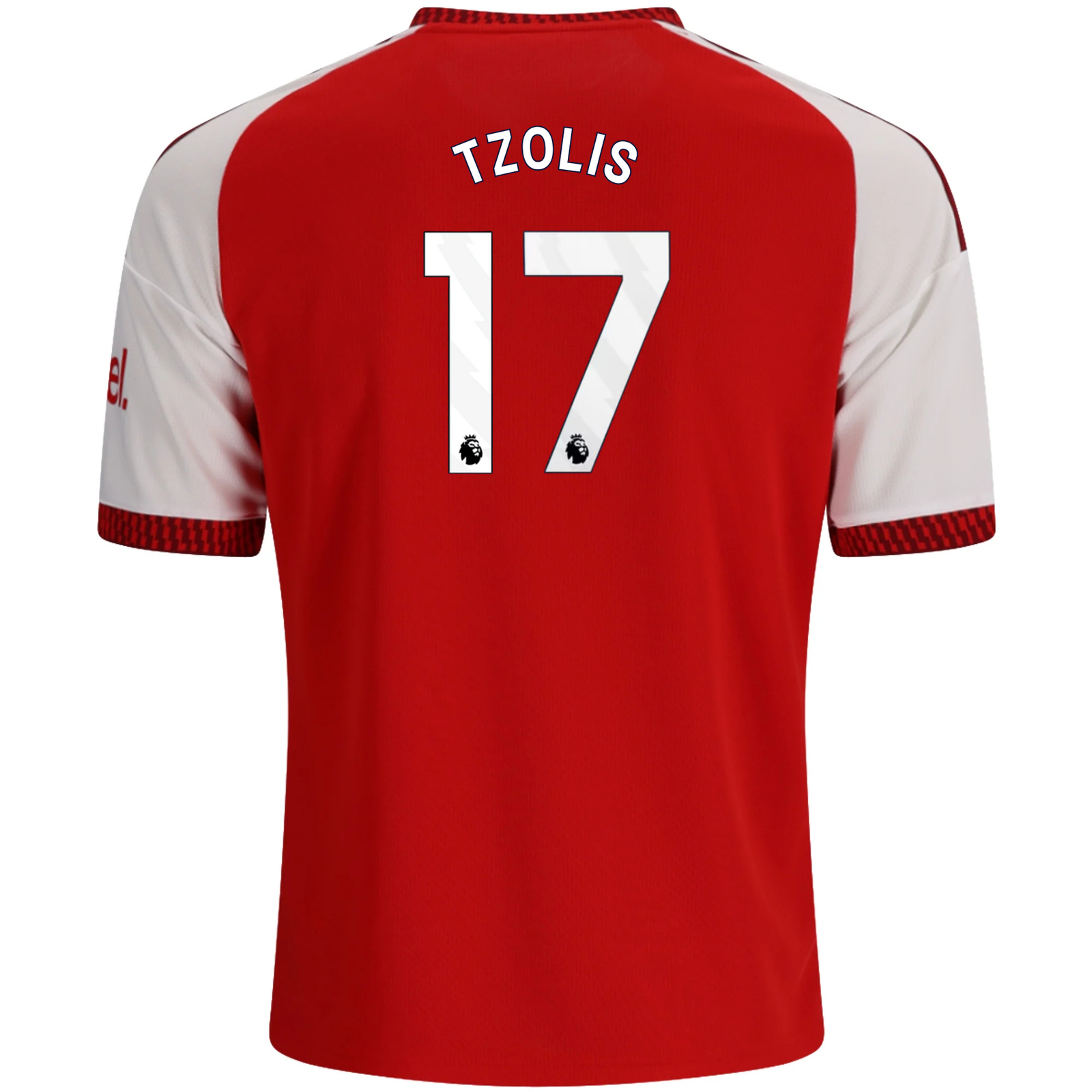 adidas Youth Arsenal Christos Tzolis Home Jersey 26/27 (Better Scarlet)