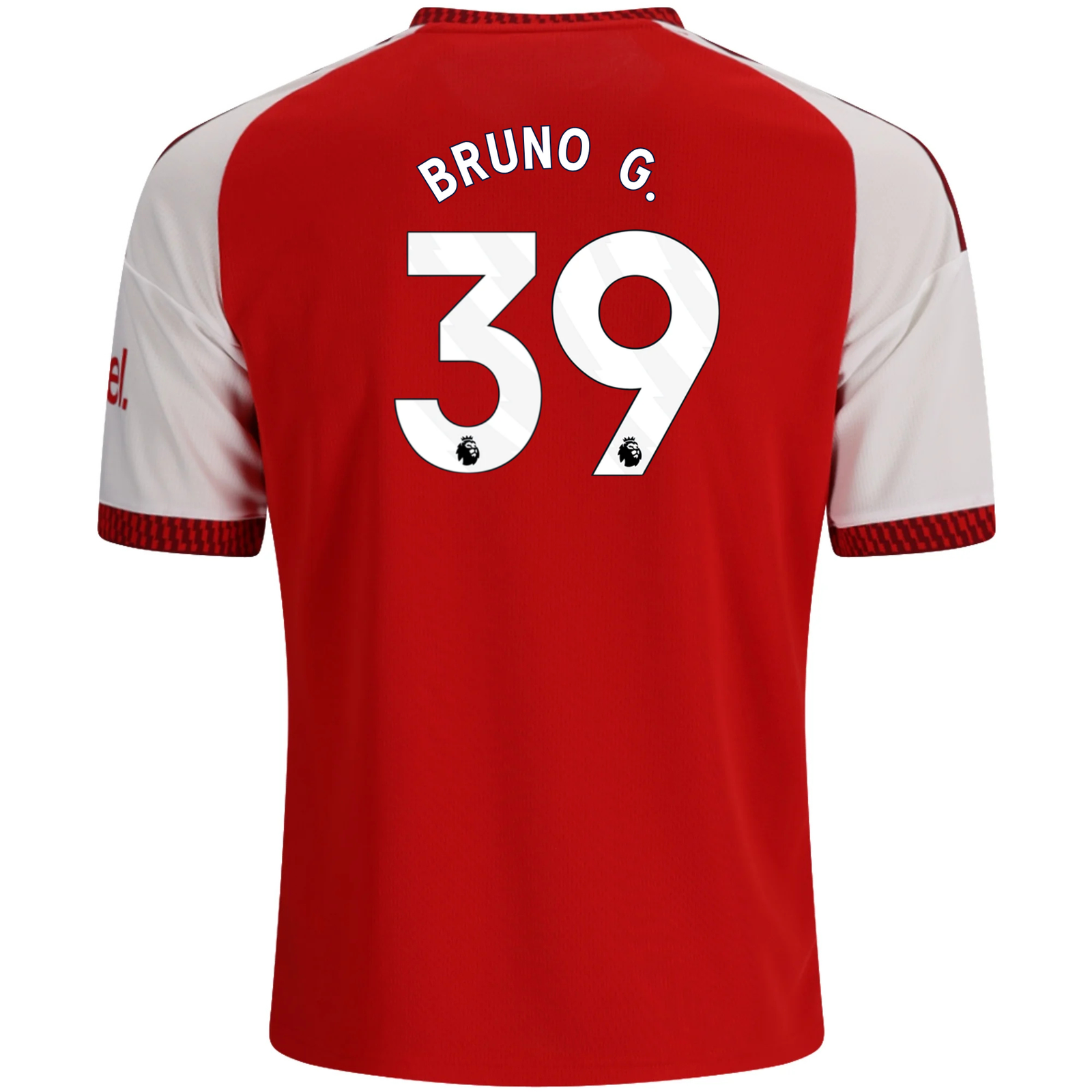 adidas Youth Arsenal Bruno Guimarães Home Jersey 26/27 (Better Scarlet)