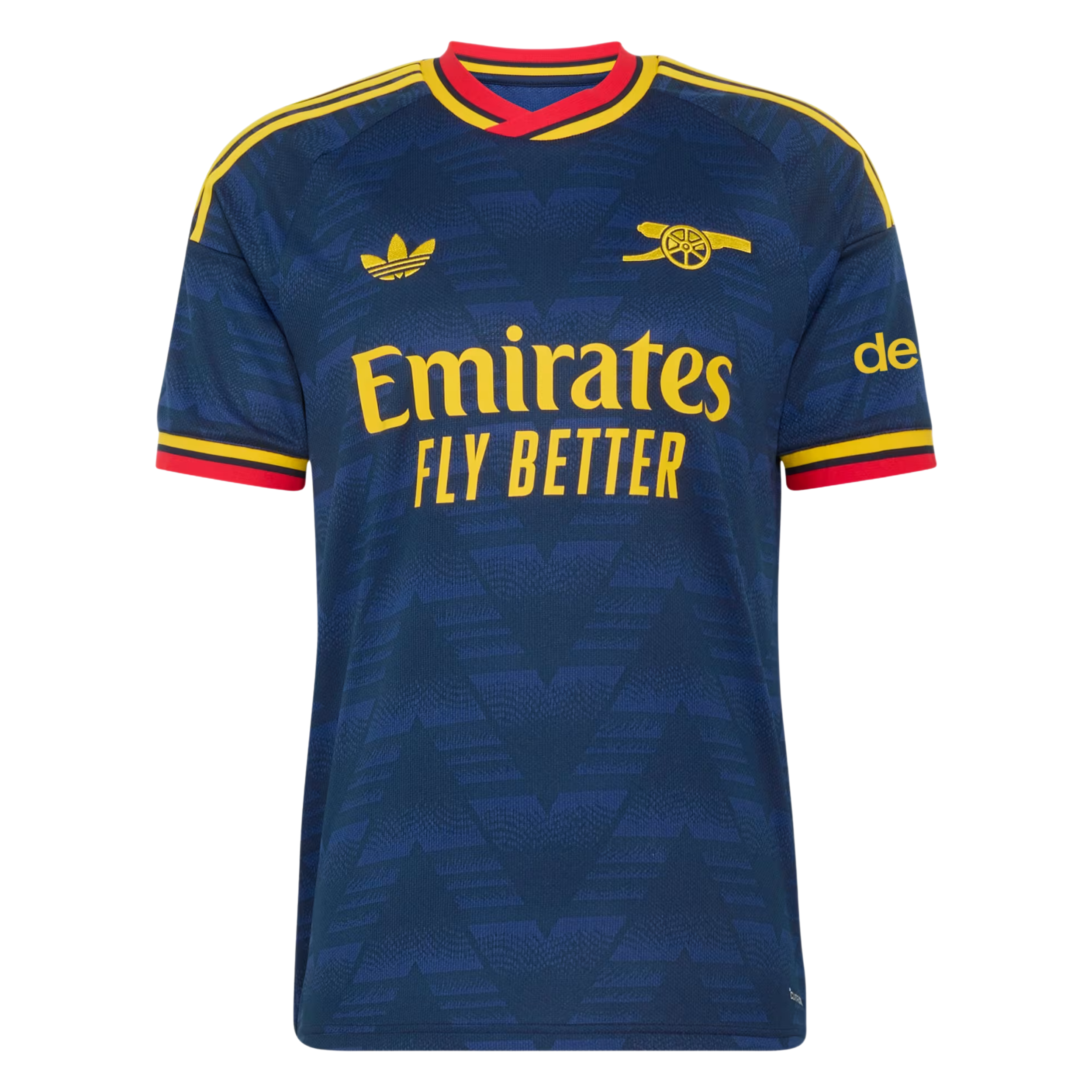 adidas Mens Arsenal Away Jersey 26/27 (Navy/Yellow)
