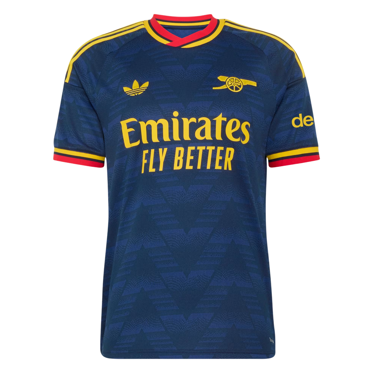 adidas Mens Arsenal Away Jersey 26/27 (Navy/Yellow)