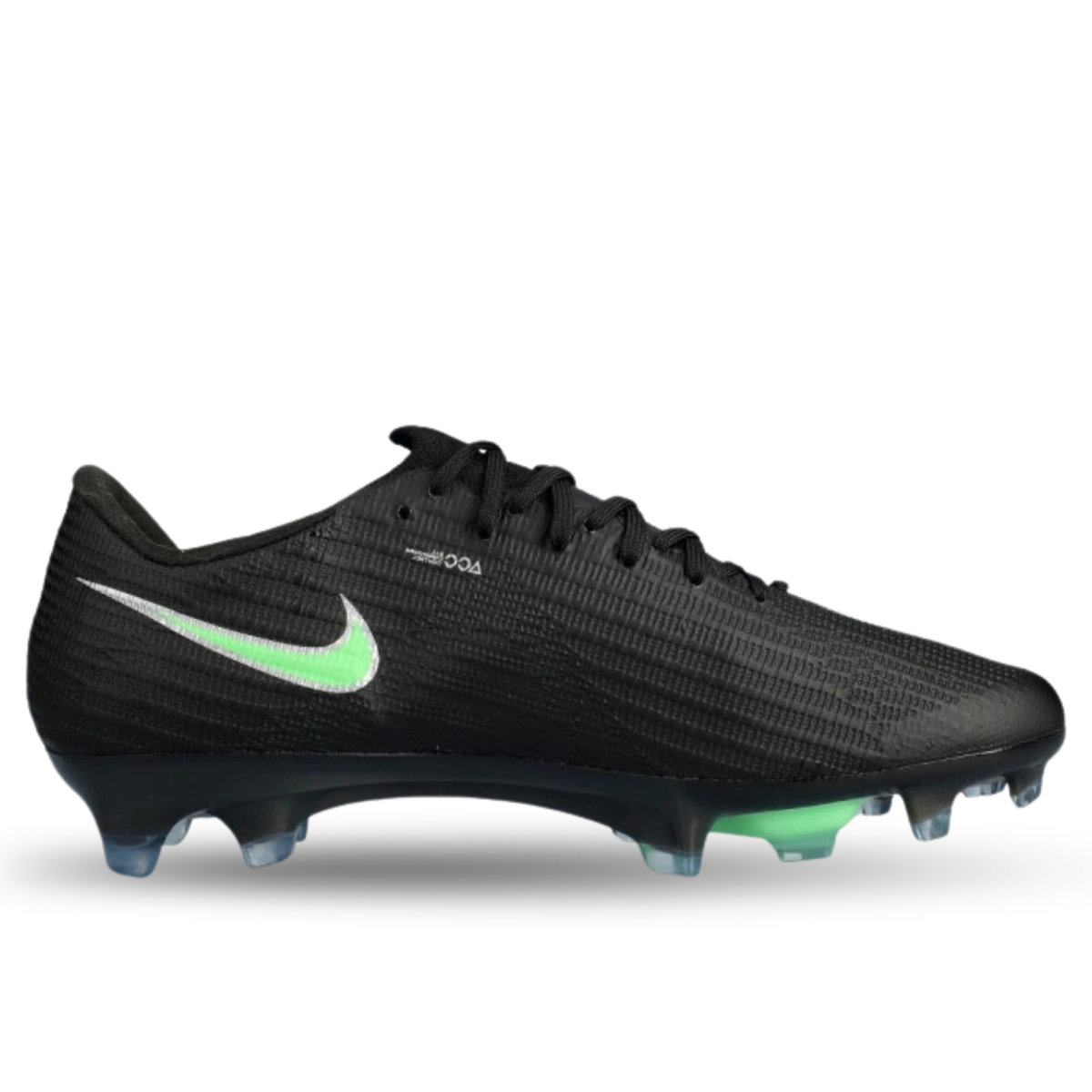 Nike Zoom Superfly 11 Elite FG Soccer Cleats (Black/Illusion Green-Black)