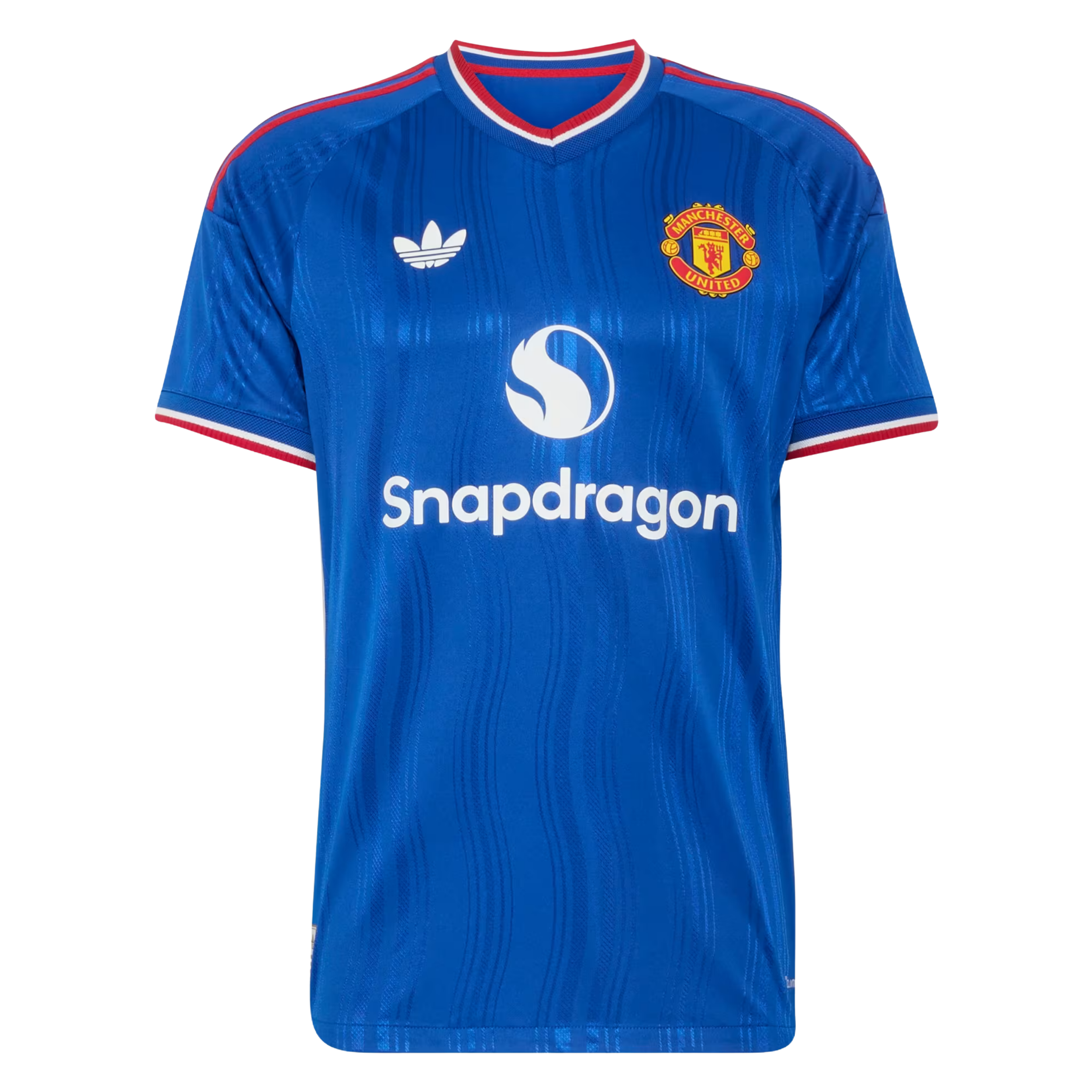 adidas Mens Manchester United Authentic Away Jersey 26/27 (Blue)
