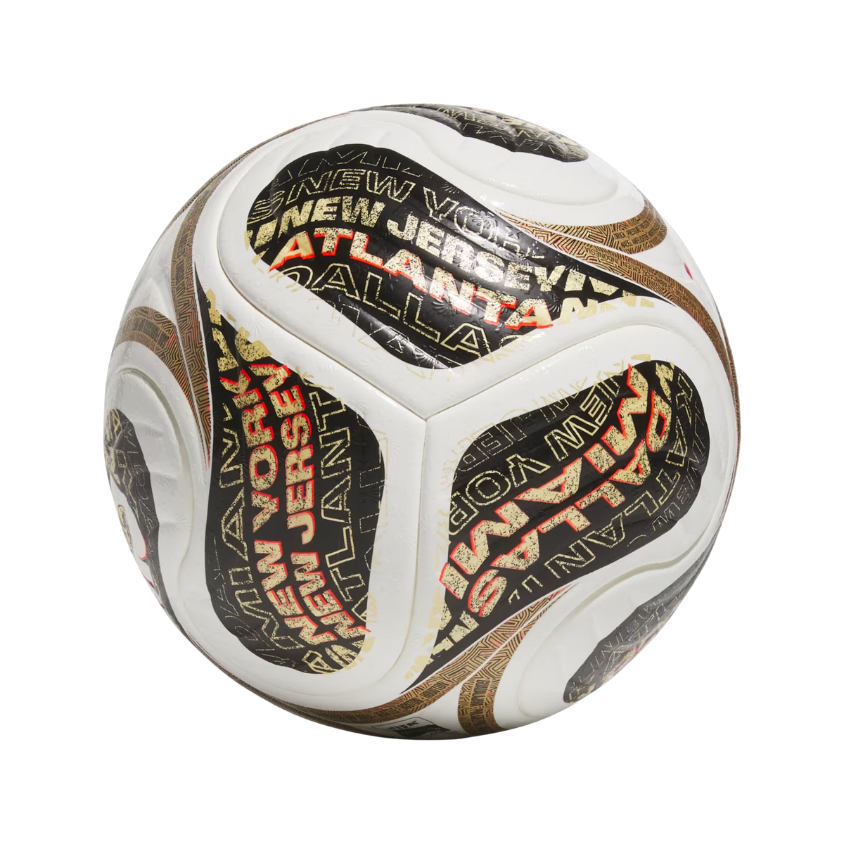 adidas FIFA World Cup 2026 Trionda Finals Pro Official Match Ball (White/Gold/Black)