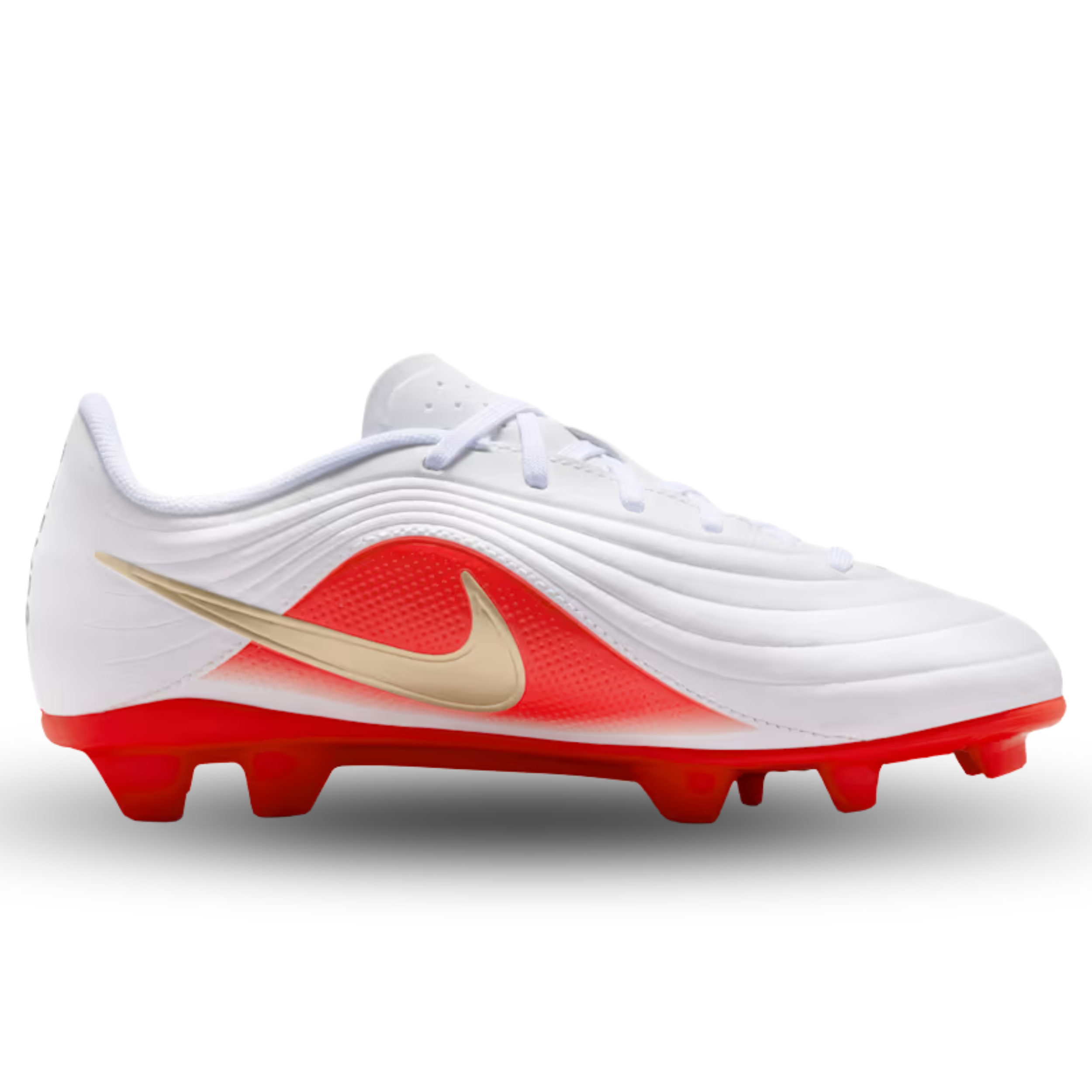 Nike Jr. Tiempo Maestro Club FG/MG Soccer Cleats (White/Blur-Bright)