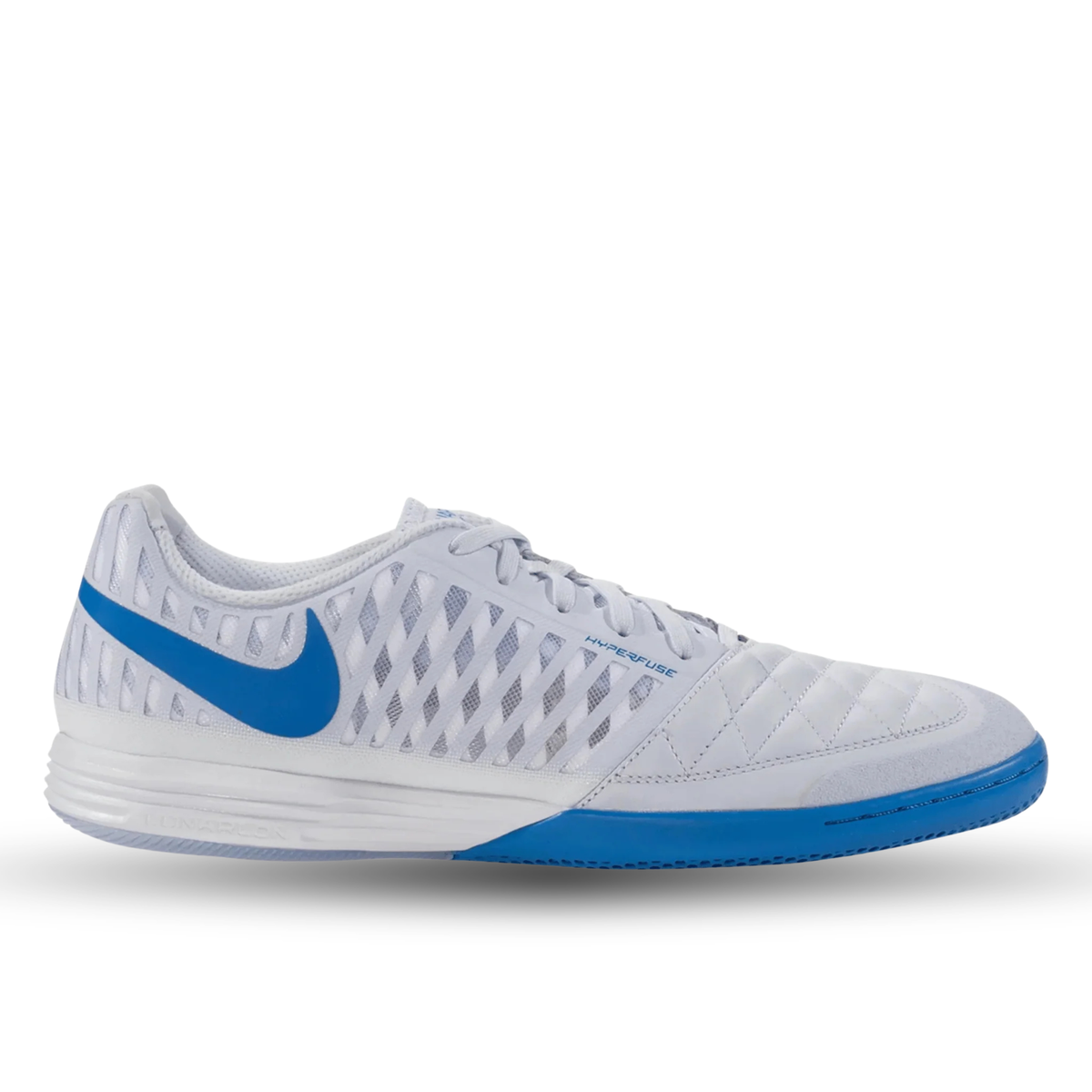 Nike Lunar Gato II Indoor Soccer Shoes (Football Grey/Light Photo Blue)