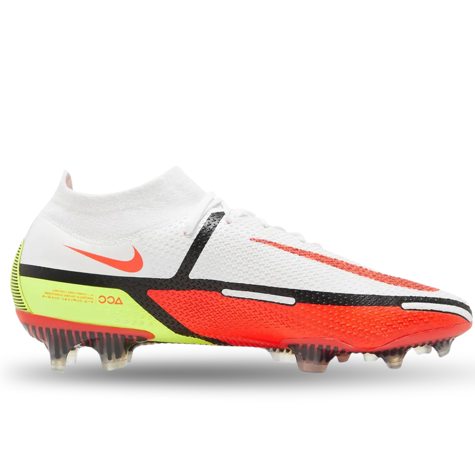 Nike Phantom GT2 Elite FG (White/Bright Crimson)