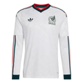 adidas Mexico Long Sleeve Authentic Away Jersey 2026 (White)