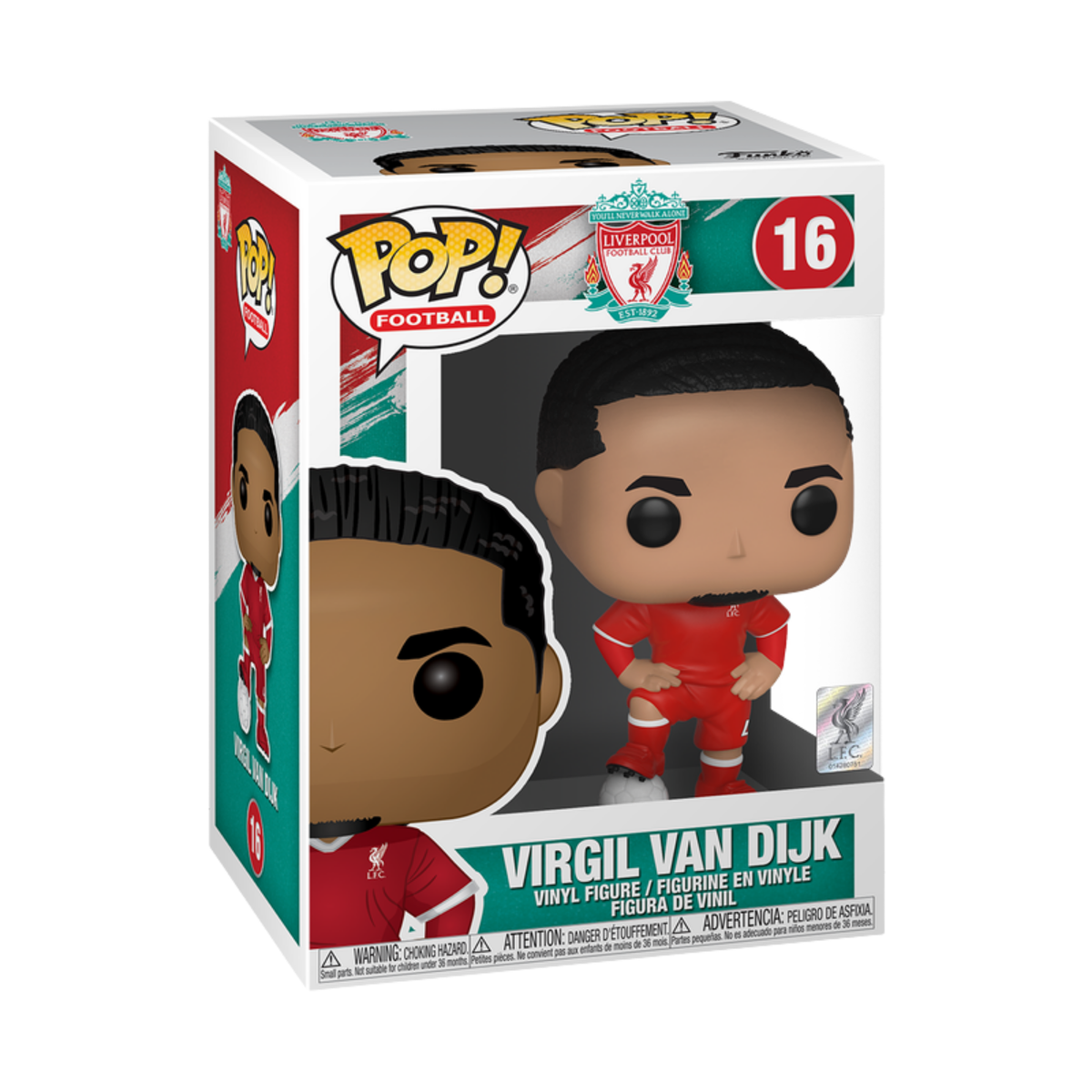 Funko Pop! Liverpool Virgil van Dijk Figure #103