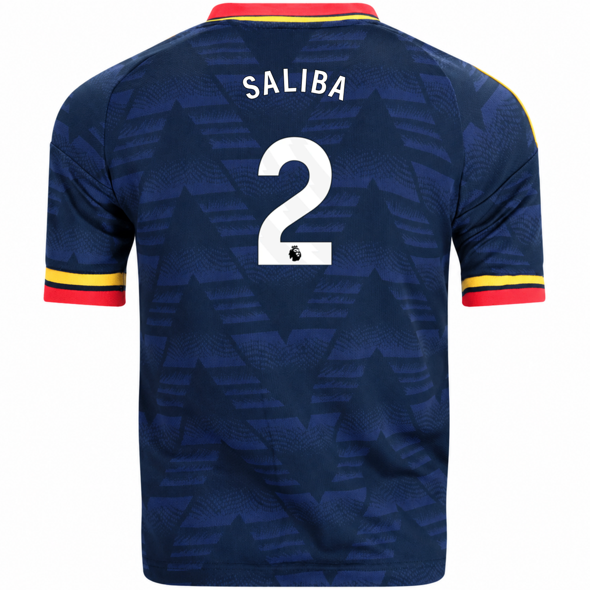 adidas Youth Arsenal William Saliba Away Jersey 26/27 (Navy)