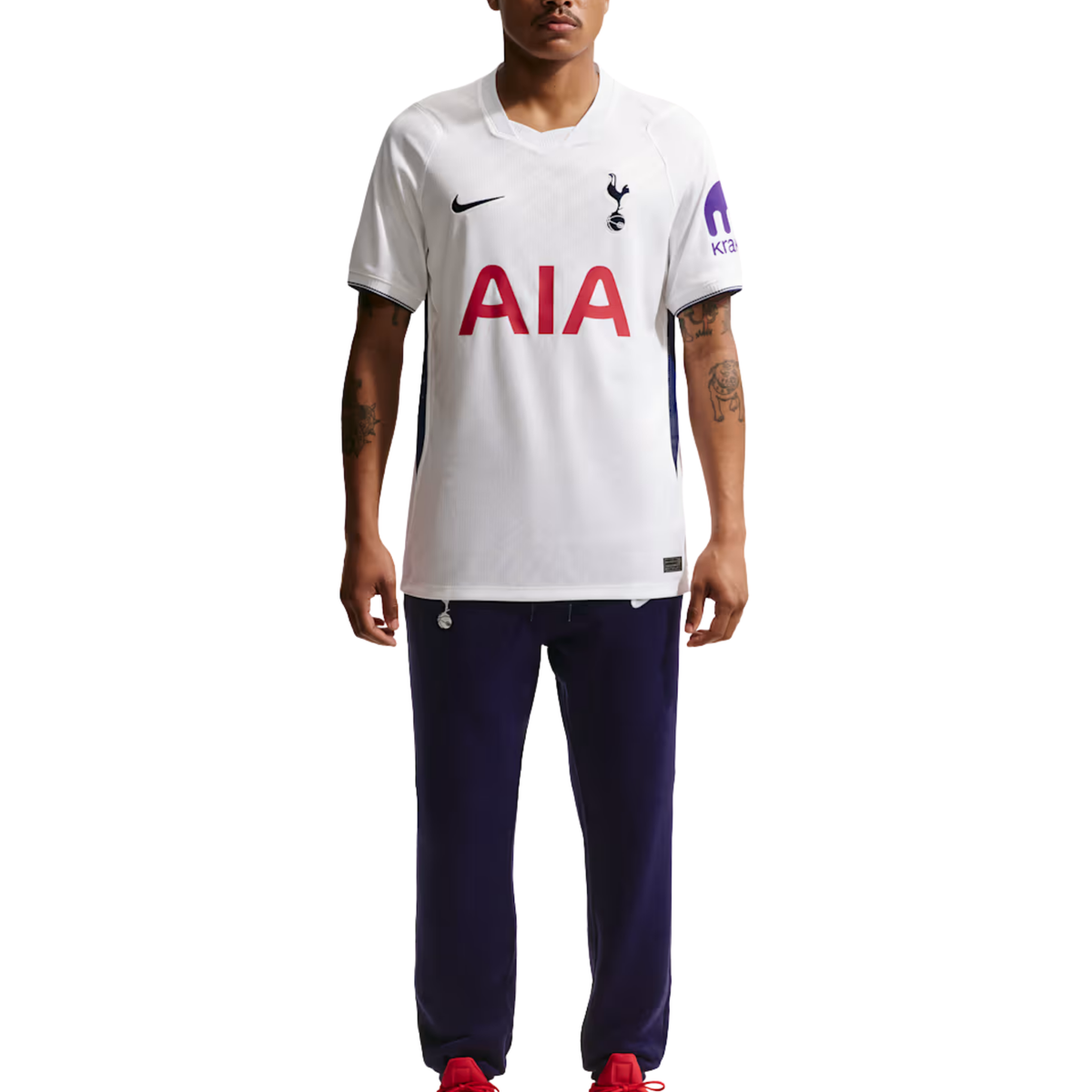 Nike Mens Tottenham Hotspur Home Jersey 26/27 (White)