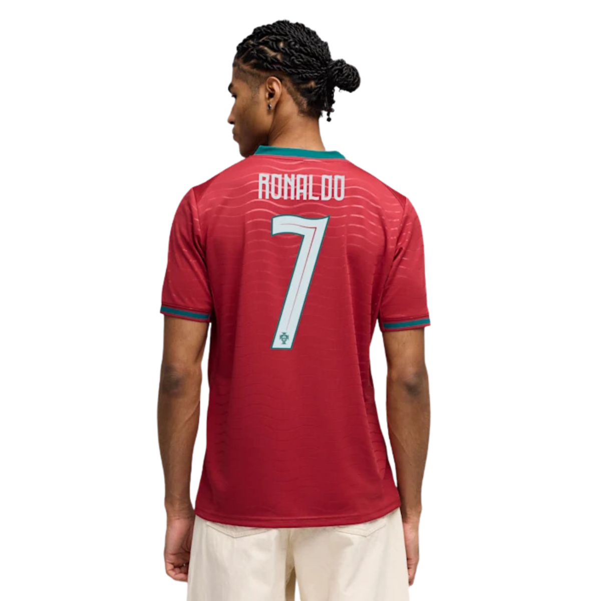 Puma Mens Portugal Cristiano Ronaldo Home Stadium Jersey 2026 (Red/Green)*