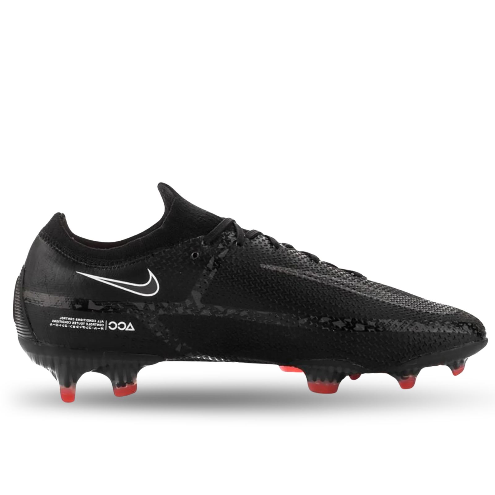 Nike Phantom GT2 Elite FG (Black/Dark Smoke Grey)