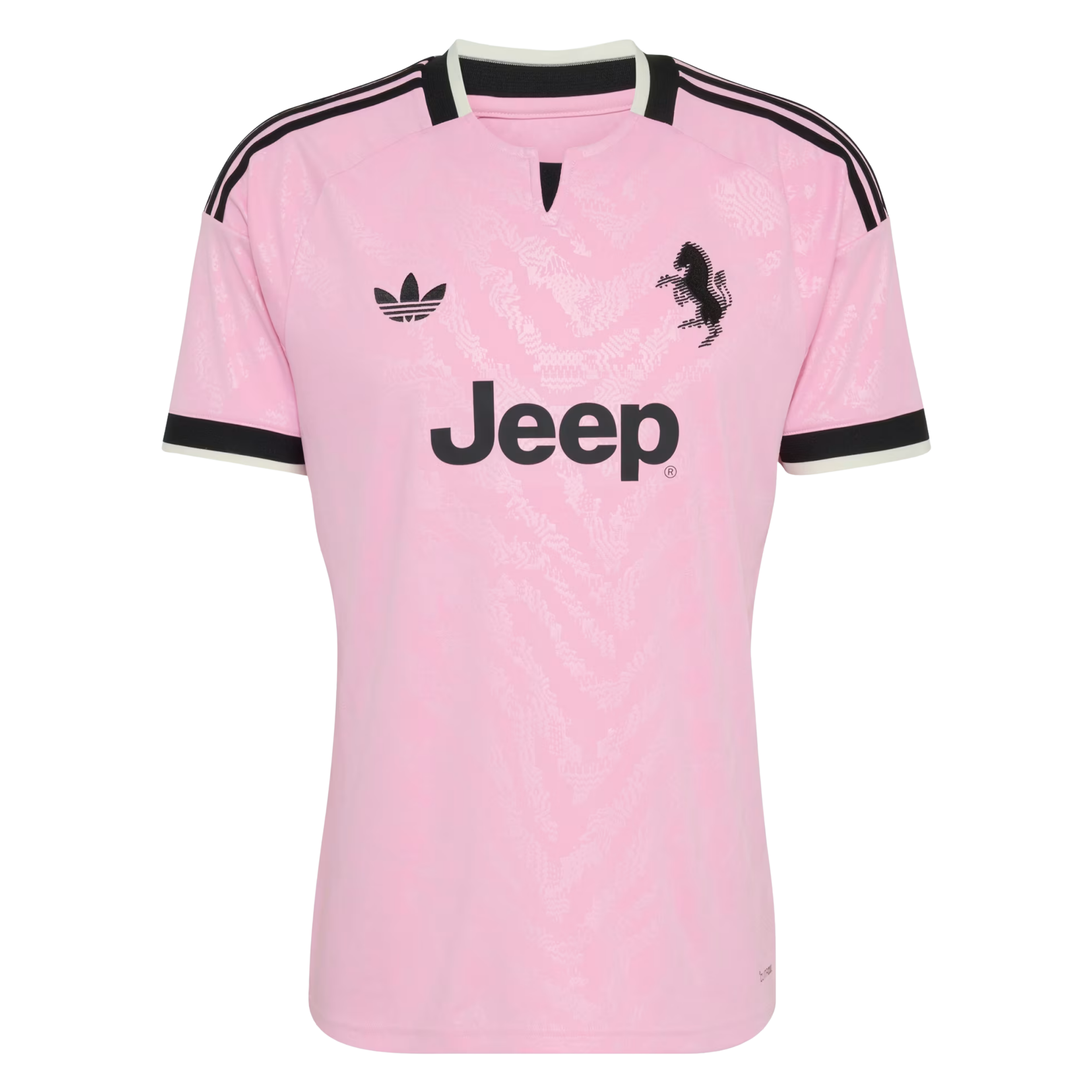adidas Mens Juventus Away Jersey 26/27 (Pink/Black)