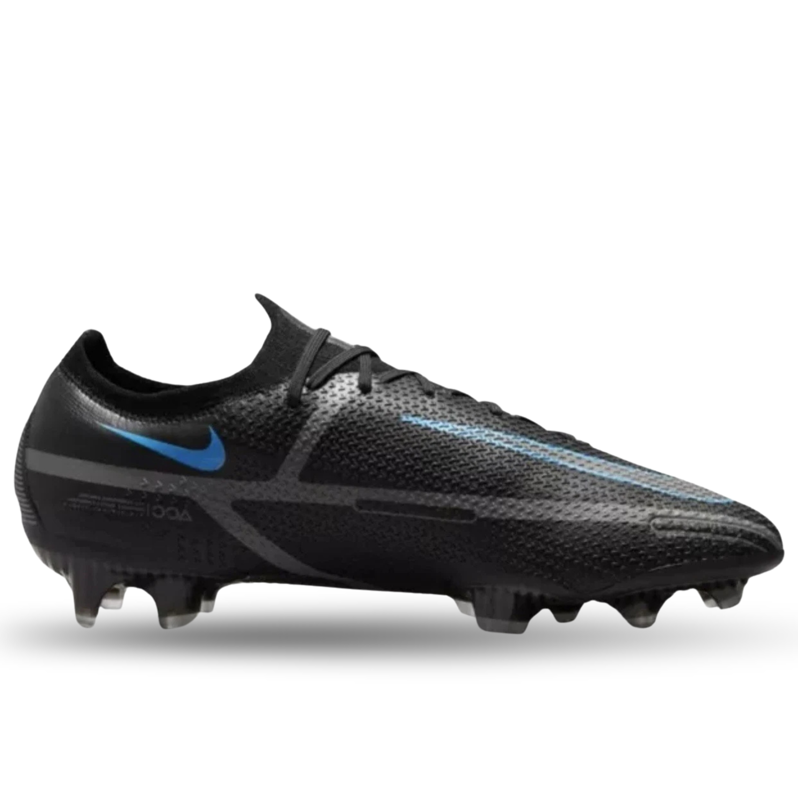 Nike Phantom GT2 Elite FG Soccer Cleats(Black/Iron Grey)