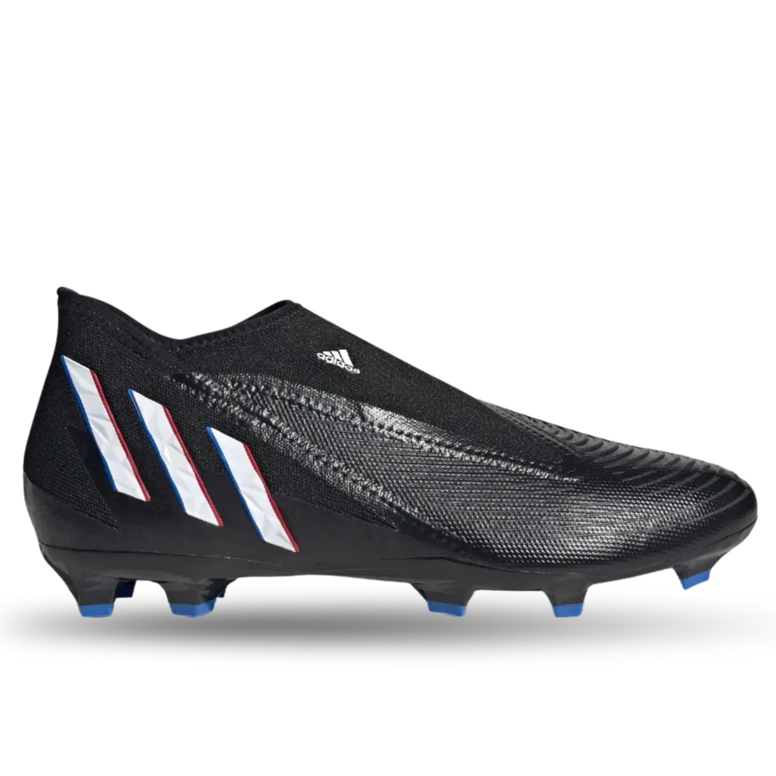 adidas Predator Edge.3 Laceless Firm Ground Soccer Cleats (Core Black)