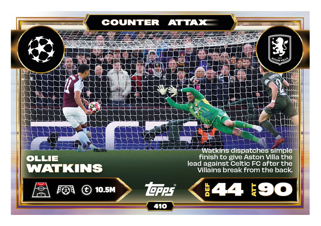 Topps Match Attax 25/26 Gladiators Mega Tin Spartans – Exclusive Trading Cards Collection