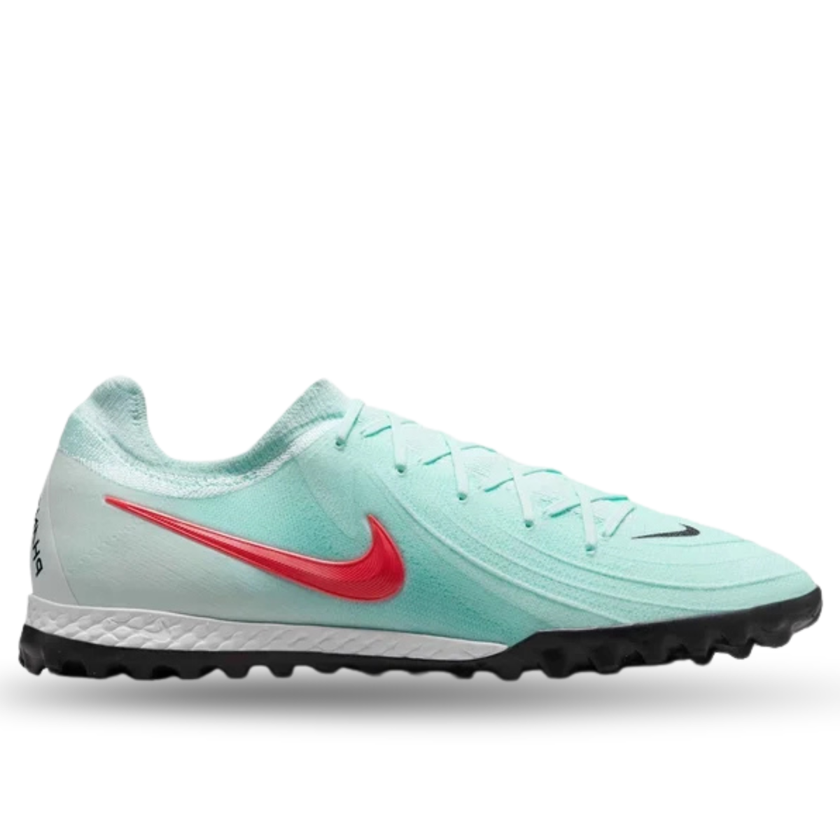 Nike Phantom GX II Pro Turf Soccer Shoes (Mint/Atomic Red-Off Noir)