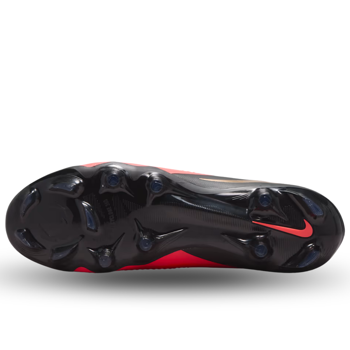 Nike Phantom 6 High Pro FG Soccer Cleats (Bright Crimson/Blur-Black)