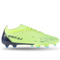 Puma Ultra Match FG/AG Soccer Cleats (Fizzy Light/Parisian Blue)