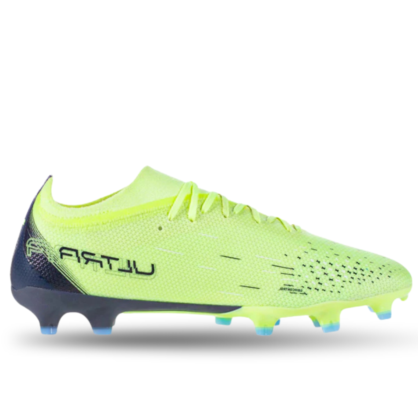 Puma Ultra Match FG/AG Soccer Cleats (Fizzy Light/Parisian Blue)
