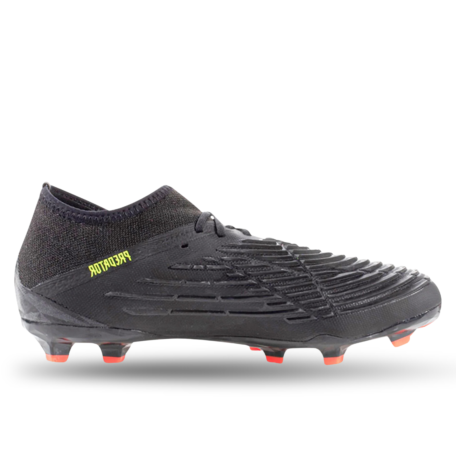 adidas Jr. Predator Edge.1 FG Soccer Cleats (Core Black/Solar Yellow)