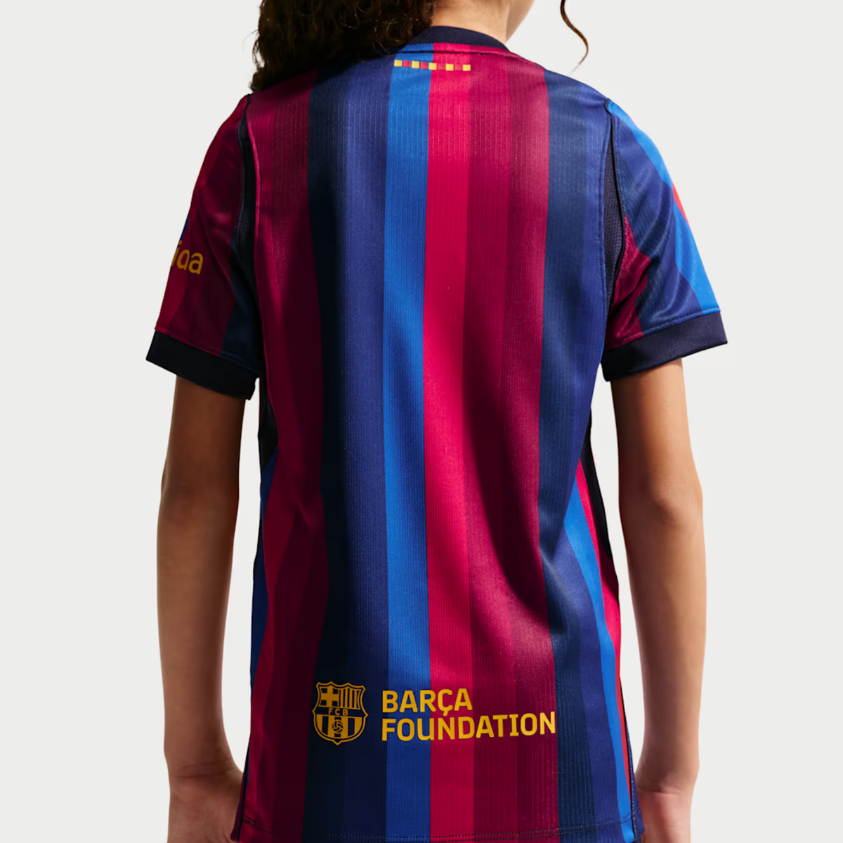 Nike Youth FC Barcelona Home Jersey 26/27 (Blue/Red)