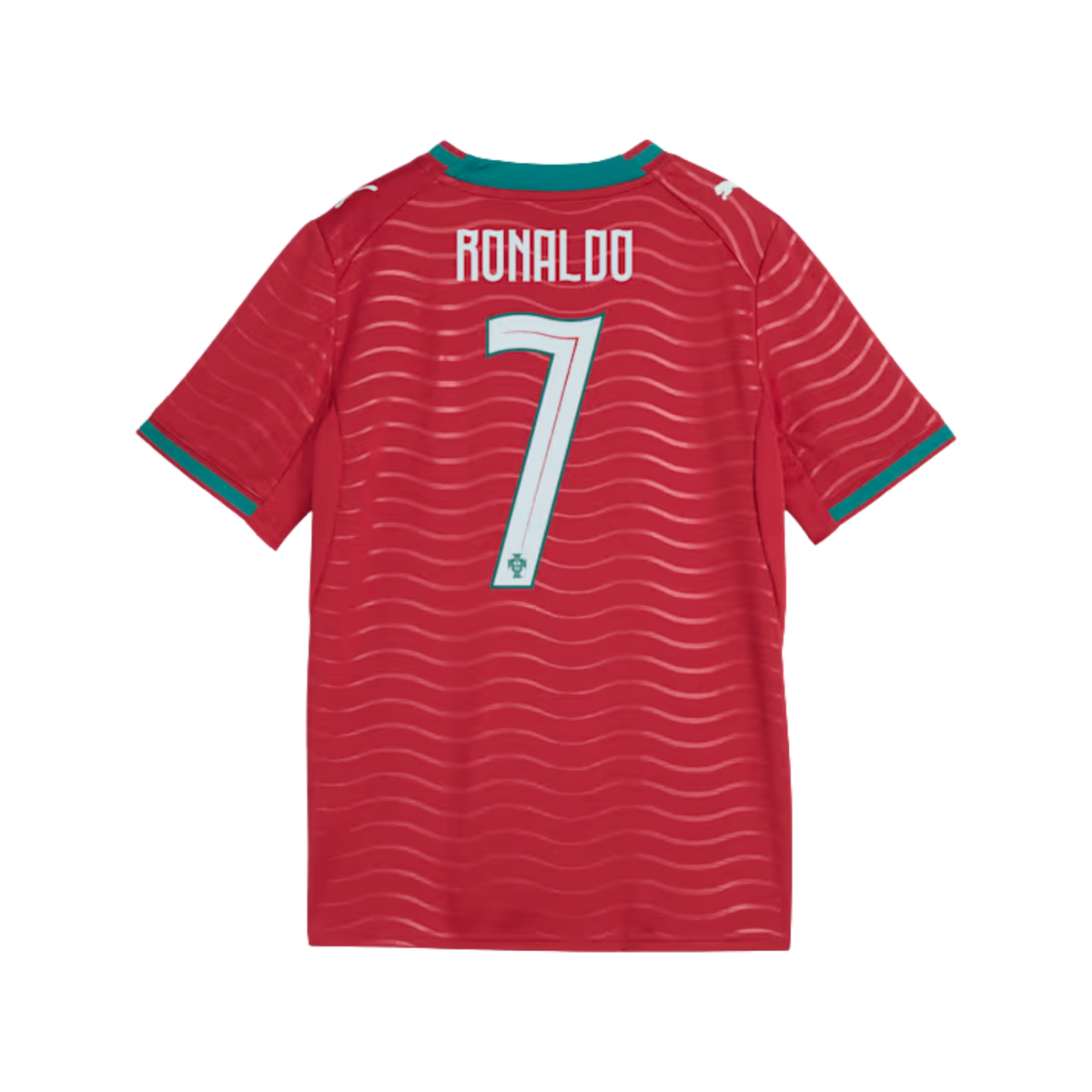 Puma Youth Portugal Cristiano Ronaldo Home Jersey 2026 (Red/Green)*