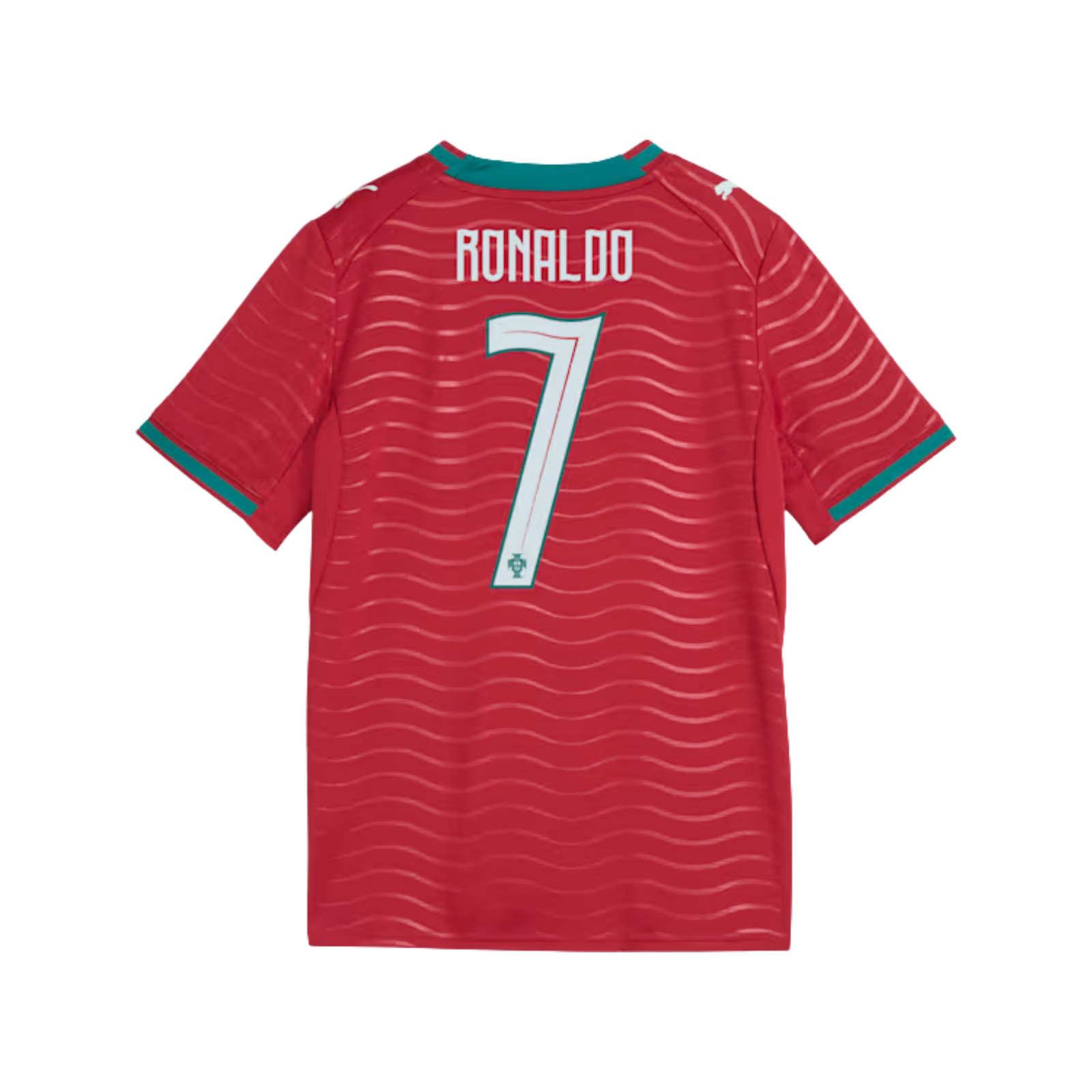 Puma Youth Portugal Cristiano Ronaldo Home Jersey 2026 (Red/Green)*