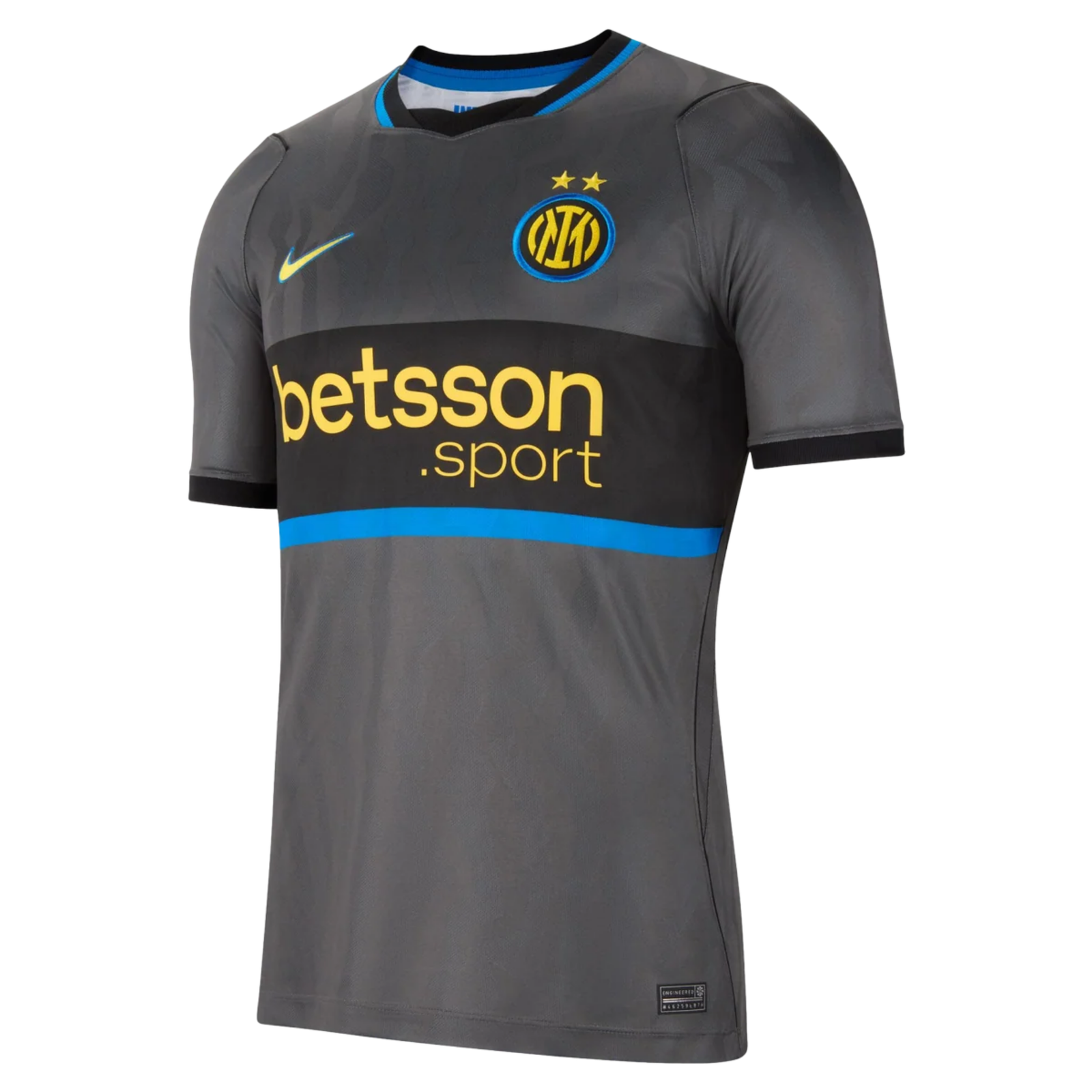 Nike Mens Inter Milan Third Jersey 26/27 (Grey/Black)
