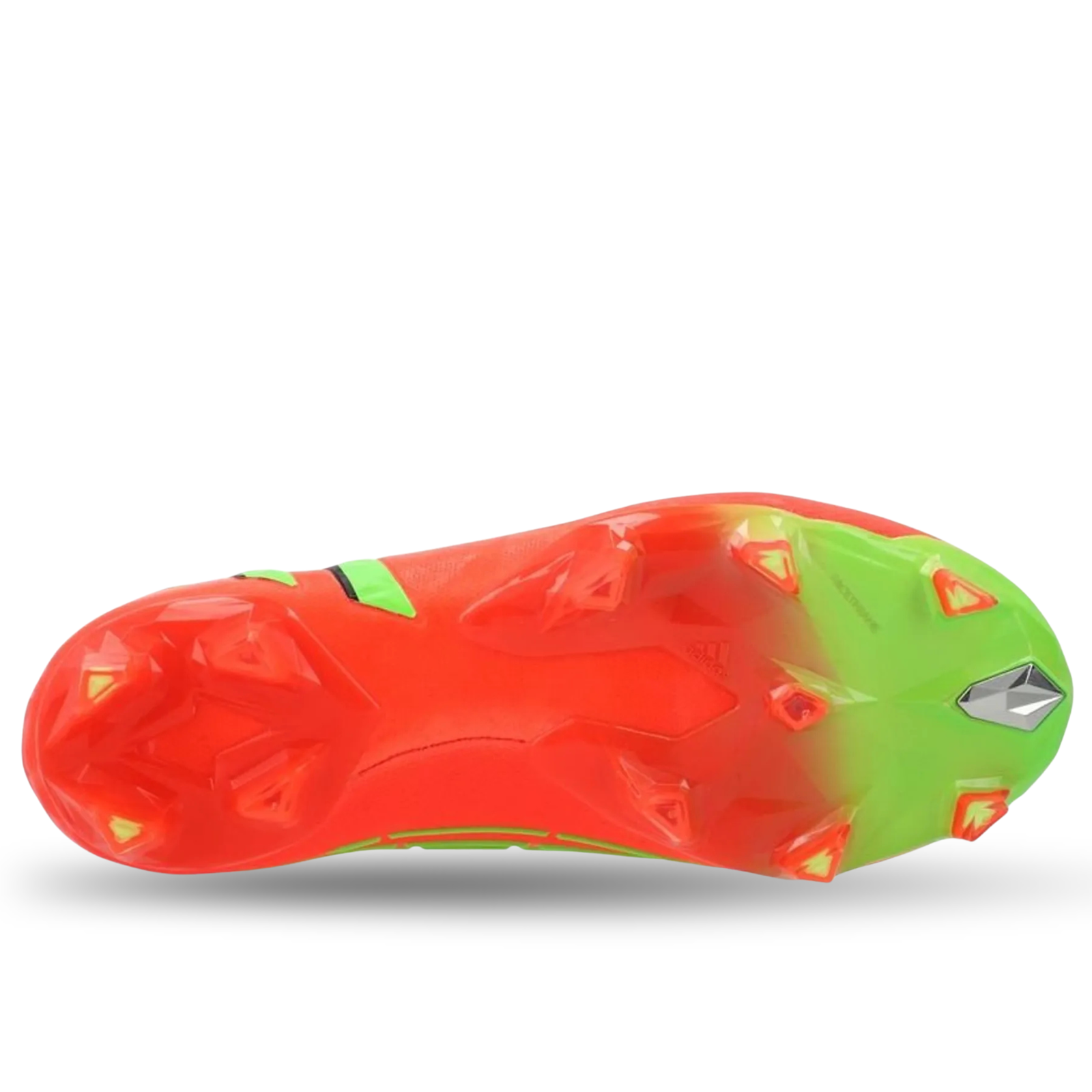 adidas Predator Edge.1 Firm Ground Soccer Cleats (Solar Red/Team Solar Green)