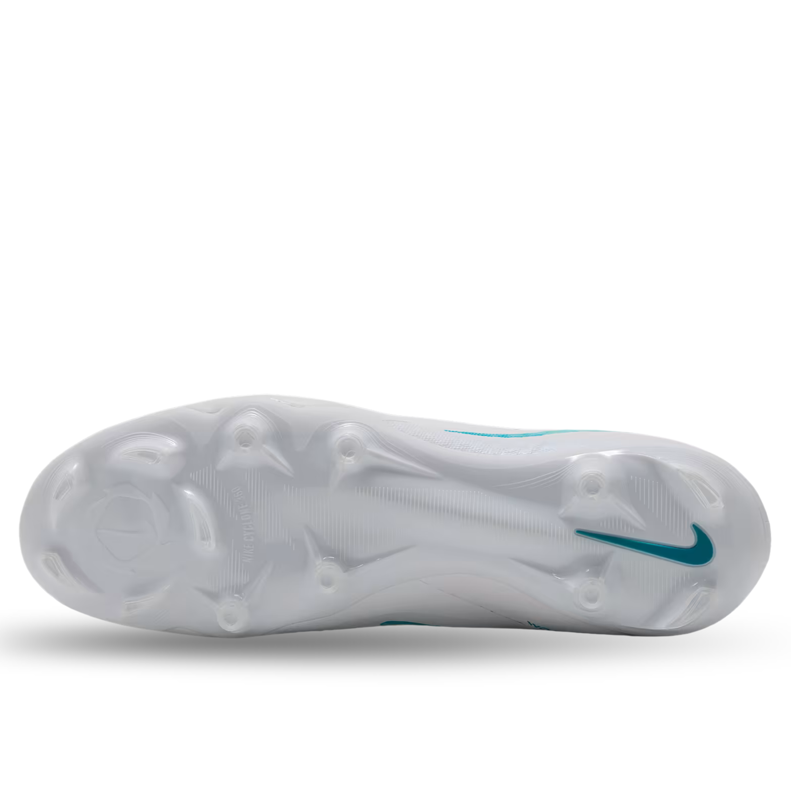 Nike Phantom 6 High Academy FG/MG Soccer Cleats (White/Dusty Cactus)