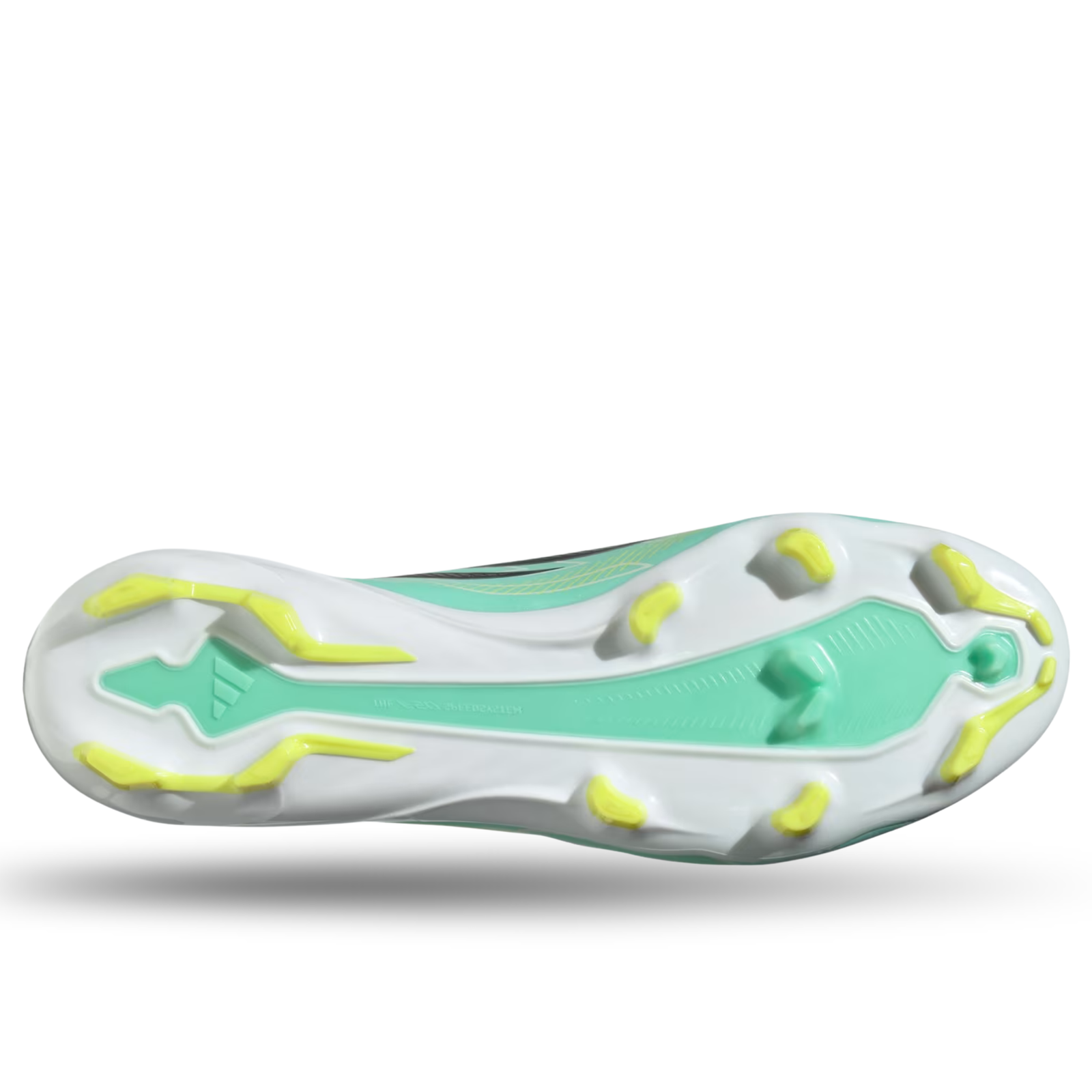 adidas F50 Hyperfast League FG Soccer Cleats (Aqua/Lemon)