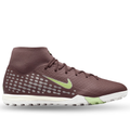 Nike Zoom Superfly 10 Academy KM Turf Soccer Shoes (Plum Eclipse/Metallic Silver)