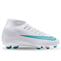 Nike Jr. Superfly 11 Club FG/MG Soccer Cleats (White/Dusty Cactus)