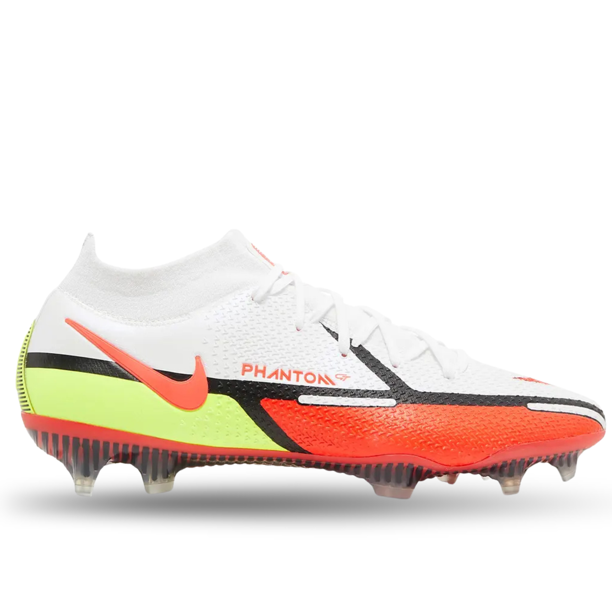 Nike Phantom GT2 Elite FG (White/Bright Crimson)