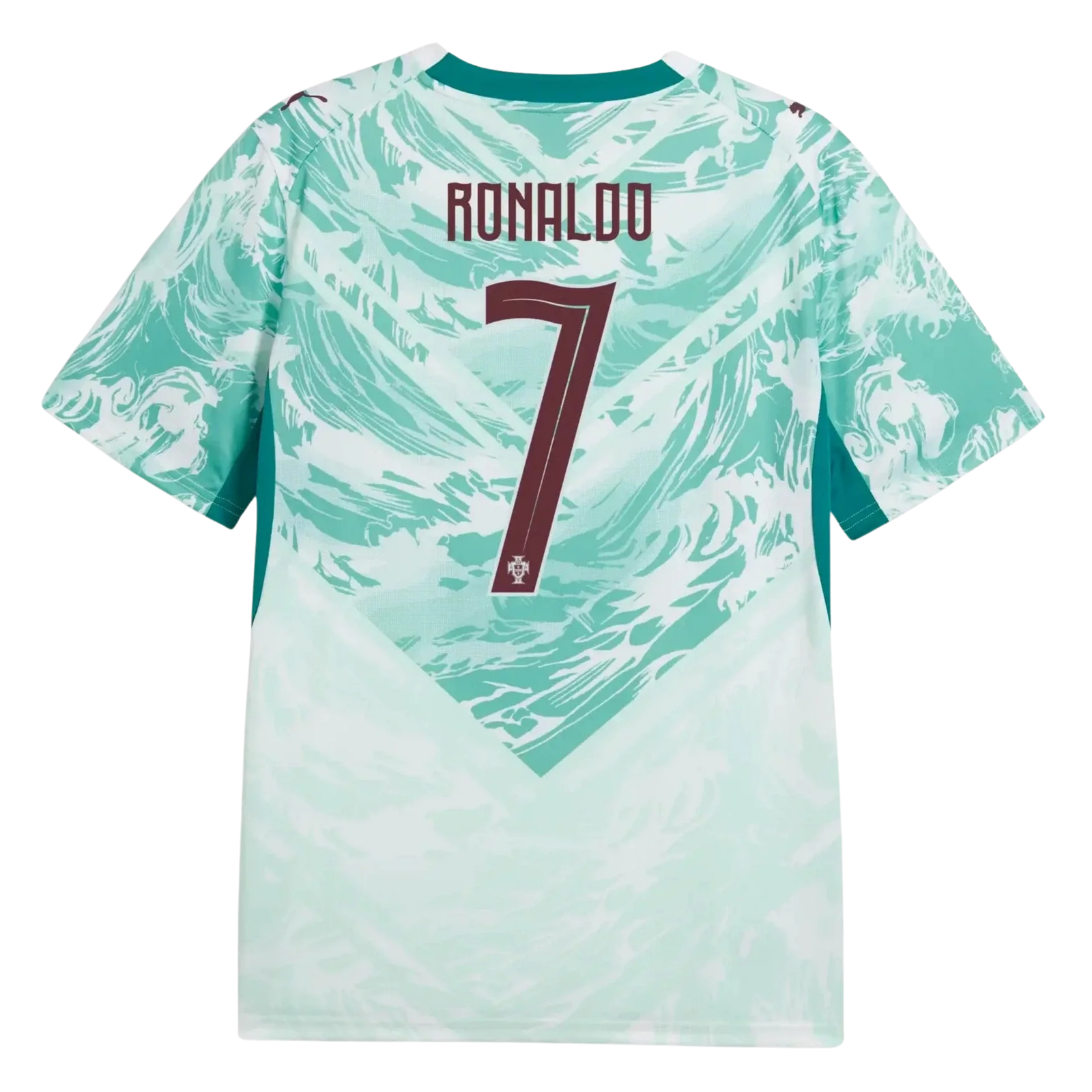 Puma Portugal Cristiano Ronaldo Away Jersey 2026 (Green Lagoon/White)*