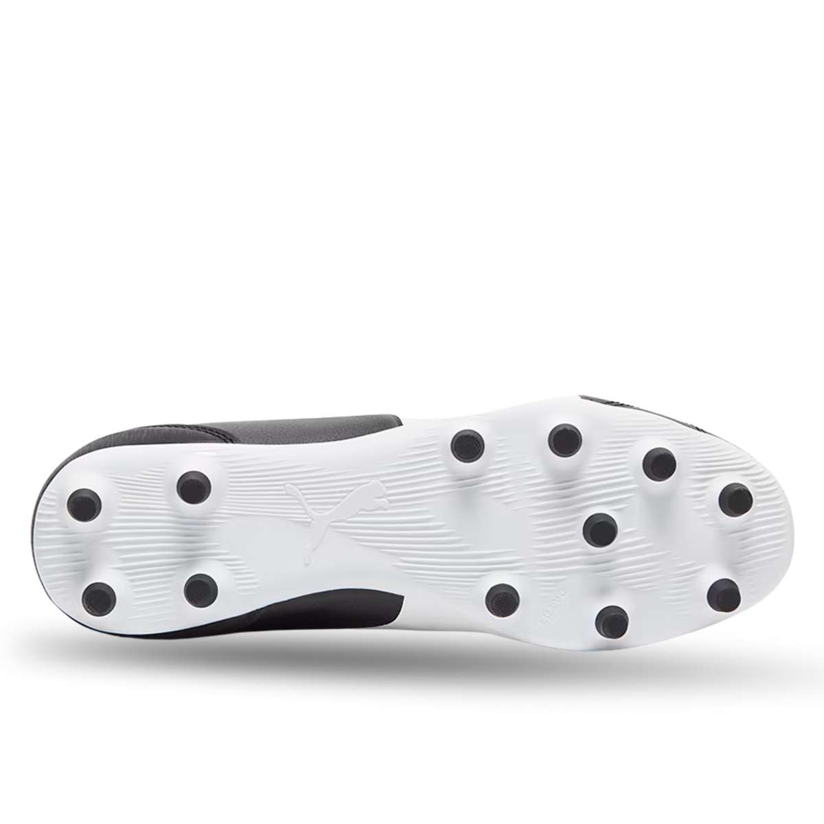 Puma Monarch II FG/AG Soccer Cleats (Puma Black/White)