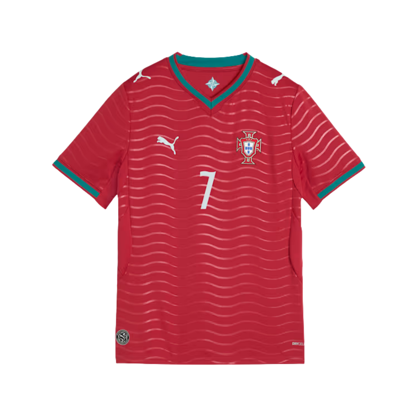 Puma Youth Portugal Cristiano Ronaldo Home Jersey 2026 (Red/Green)*