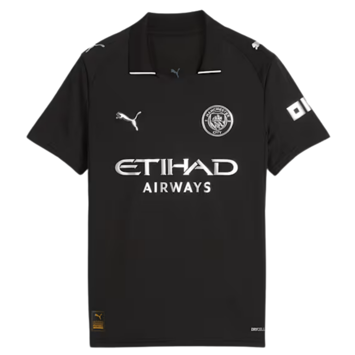 PUMA Youth Manchester City 25/26 Away Jersey (Black)