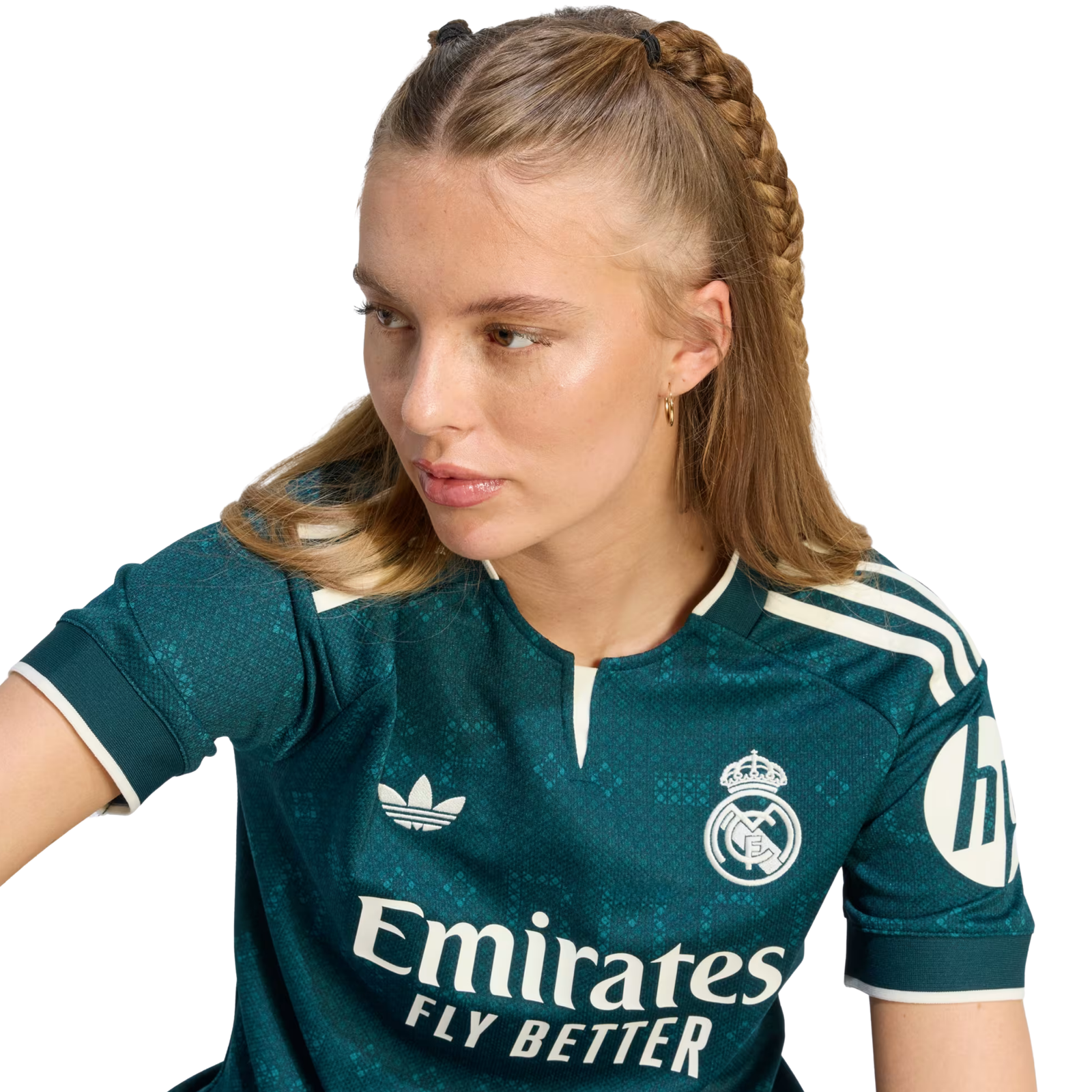 adidas Women's Real Madrid Away Jersey 26/27 (Green)