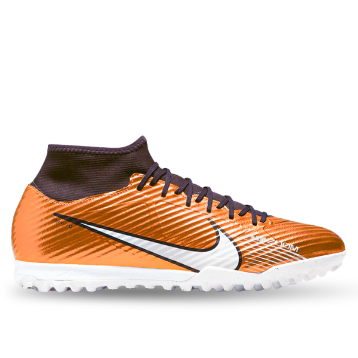 Nike Zoom Superfly 9 Academy Turf Soccer Shoes (Metallic Copper)