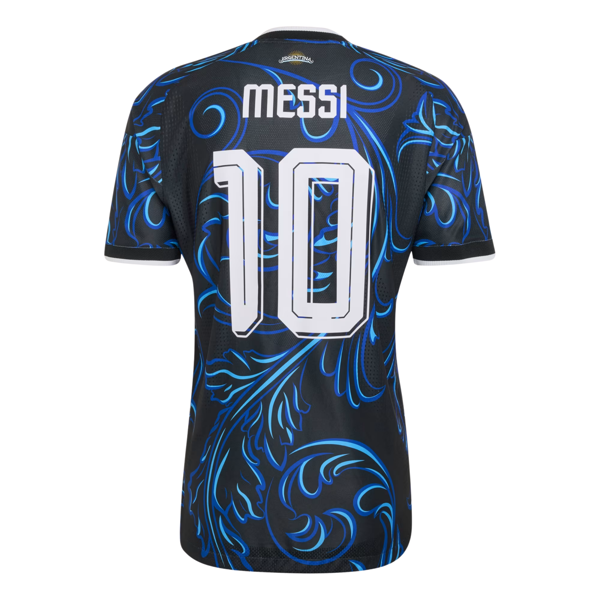 adidas Mens Argentina Messi Authentic Away Jersey 26/27 (Blue)