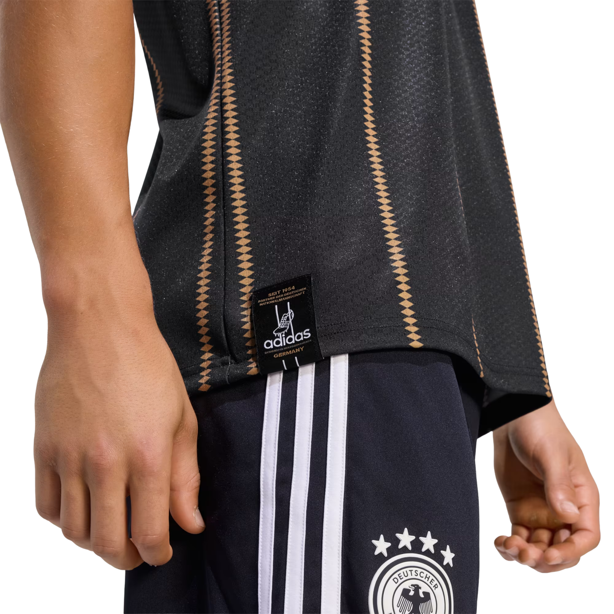 adidas Mens Germany 2026 Third Jersey (Black/White)