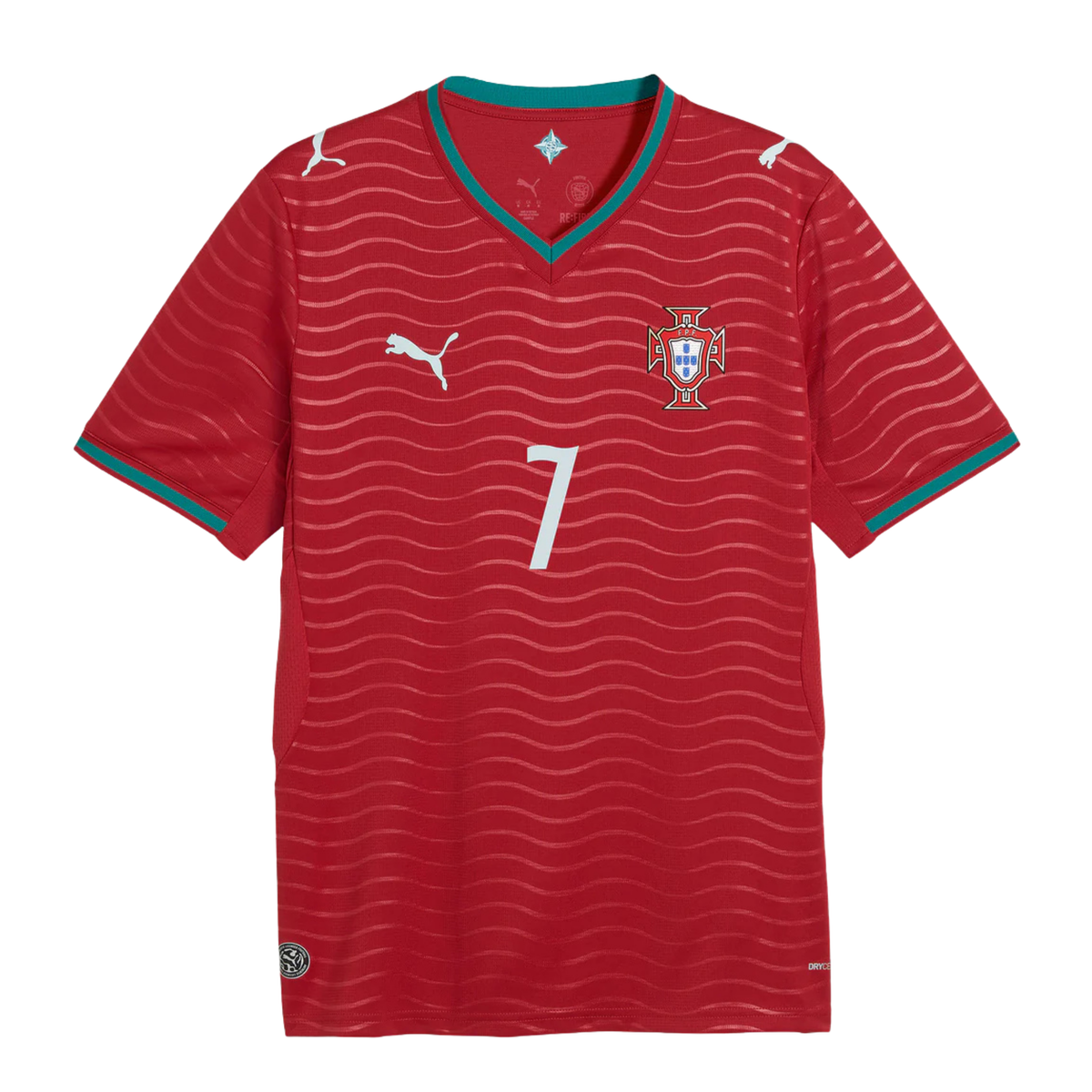 Puma Mens Portugal Cristiano Ronaldo Home Stadium Jersey 2026 (Red/Green)*