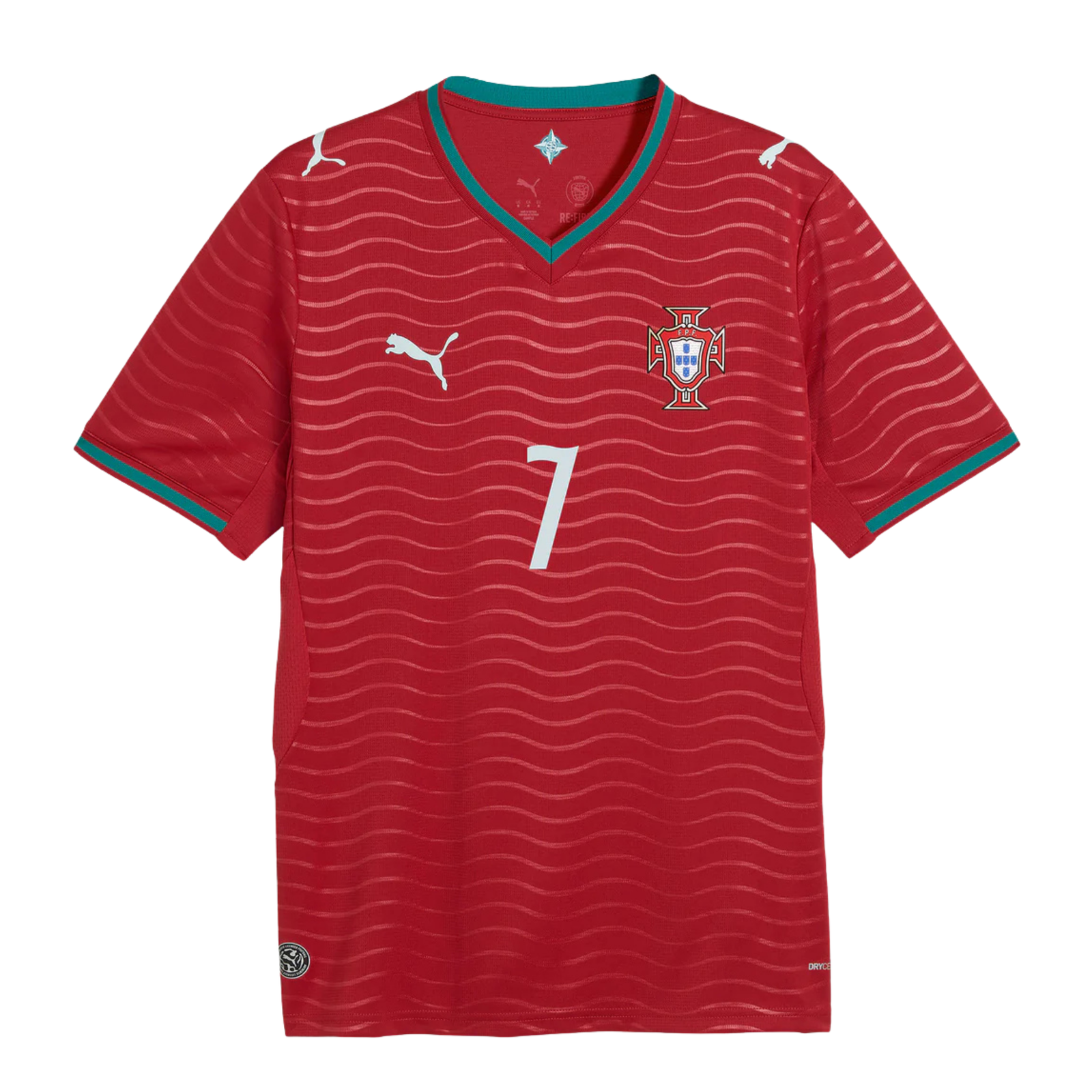 Puma Mens Portugal Cristiano Ronaldo Home Stadium Jersey 2026 (Red/Green)*