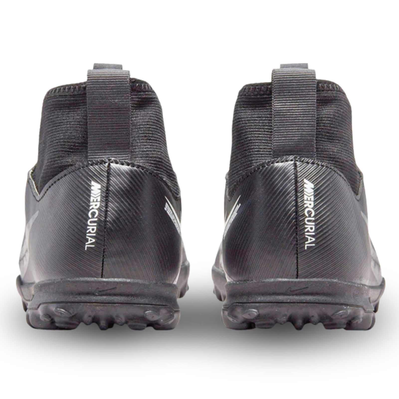 Nike Youth Jr. Zoom Superfly 9 Academy Turf Soccer Shoes (Black/Smoke Grey)