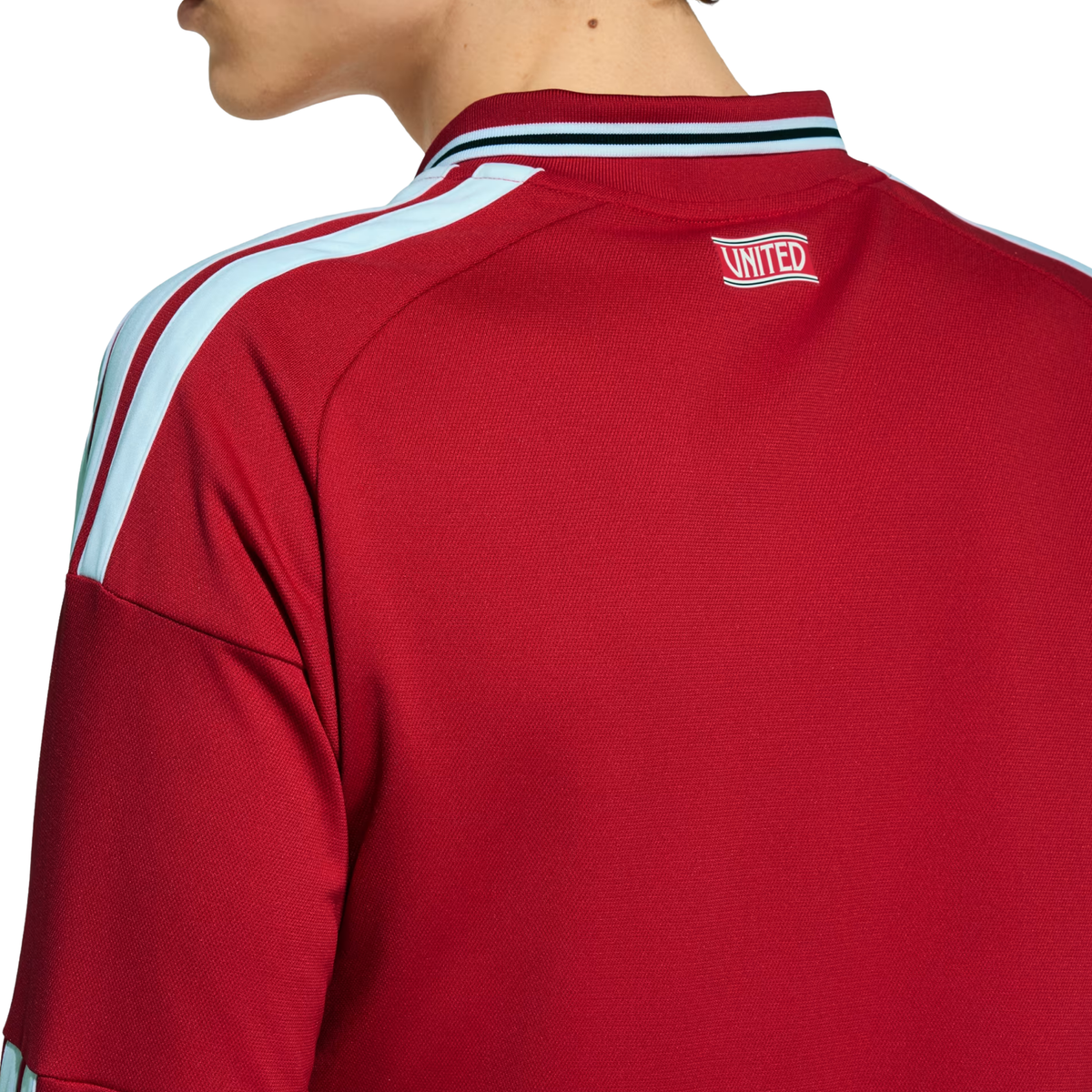 adidas Mens Manchester United Long Sleeve Home Jersey 26/27 (Red)